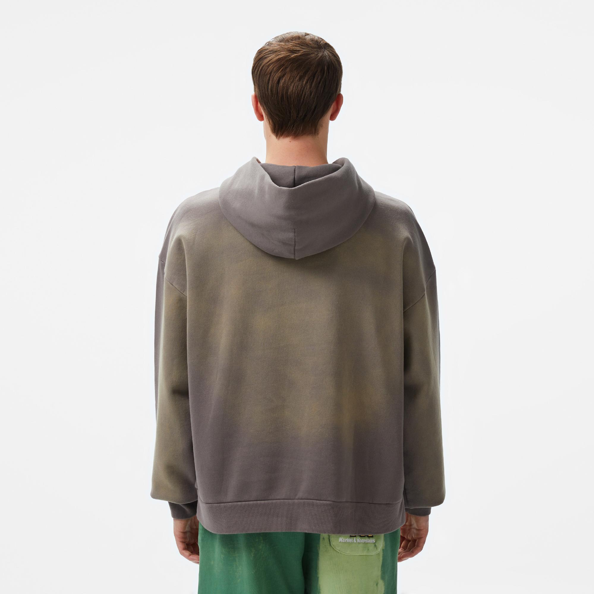 The Market Tonal Beware Erkek Gri Hoodie