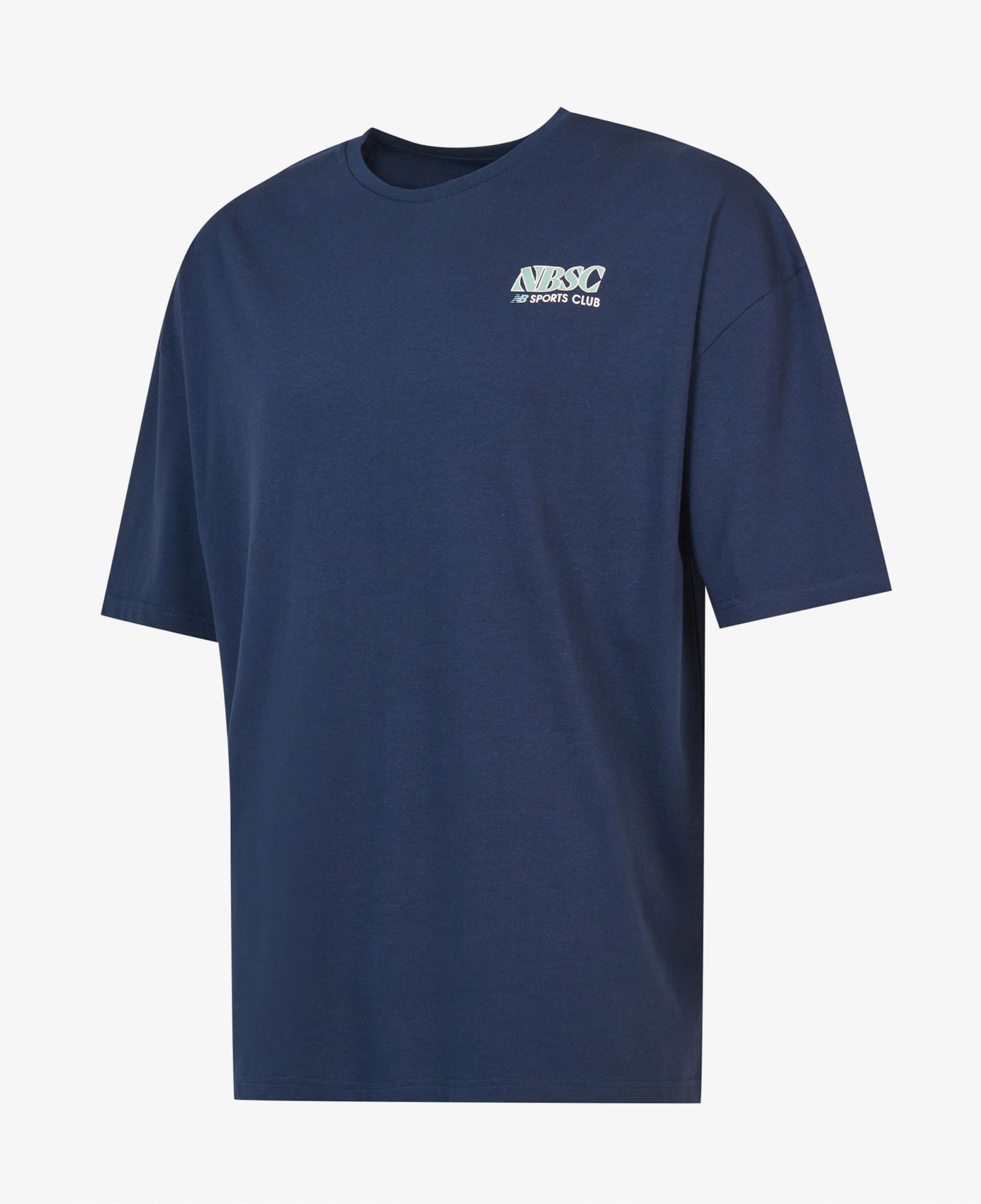 New Balance Lifestyle Kadın Lacivert T-Shirt
