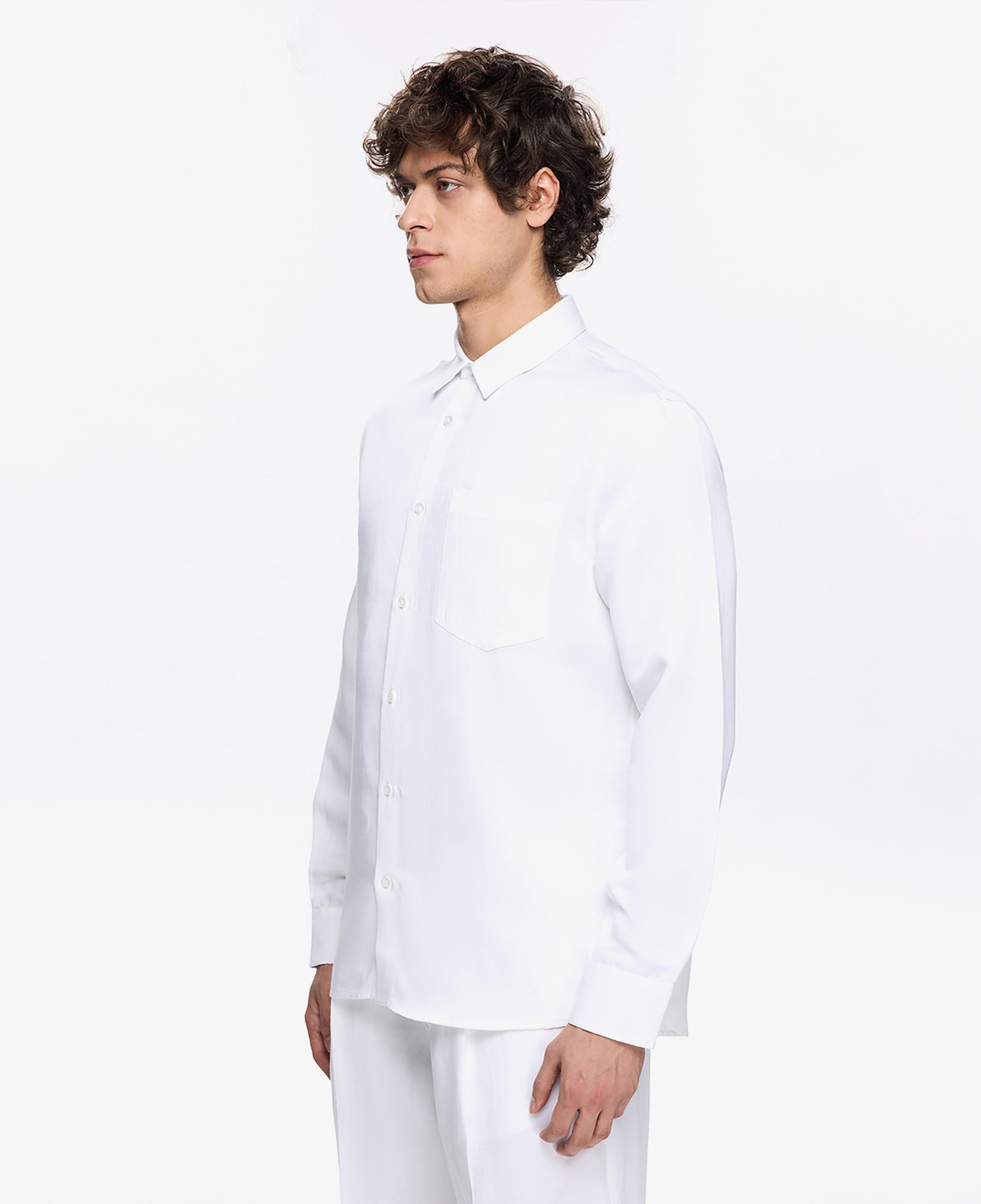 Les Benjamins Classic Erkek Beyaz Gömlek