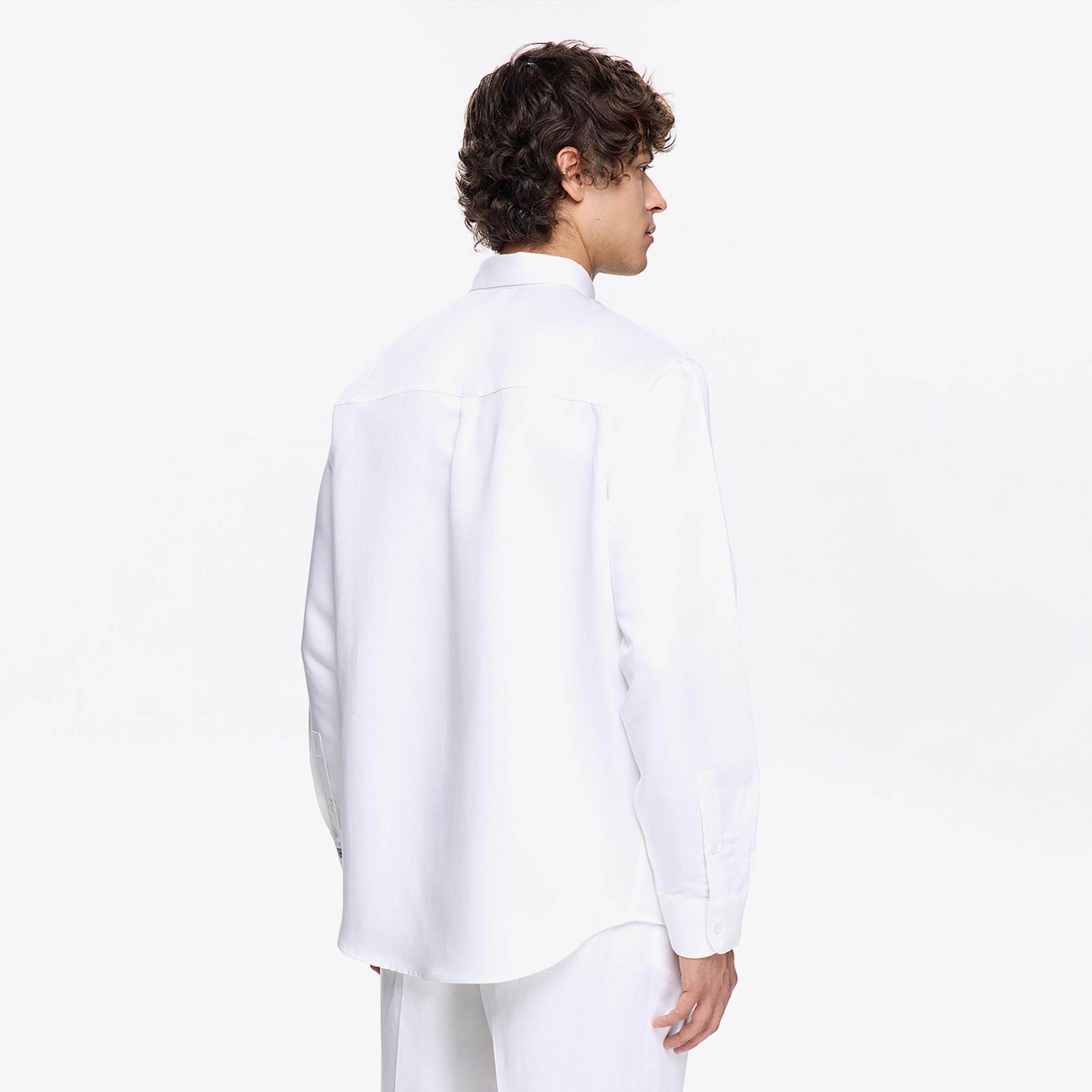Les Benjamins Classic Erkek Beyaz Gömlek