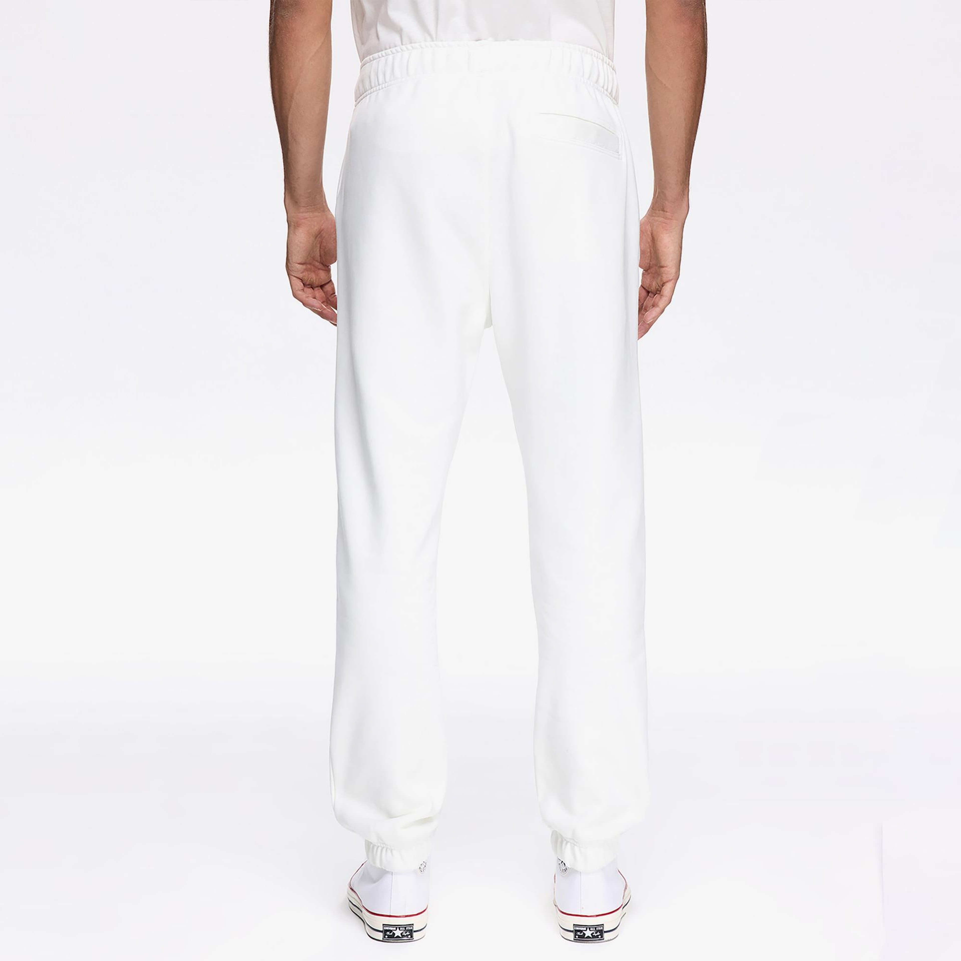 Les Benjamincs Classic Erkek Beyaz Eşofman Altı