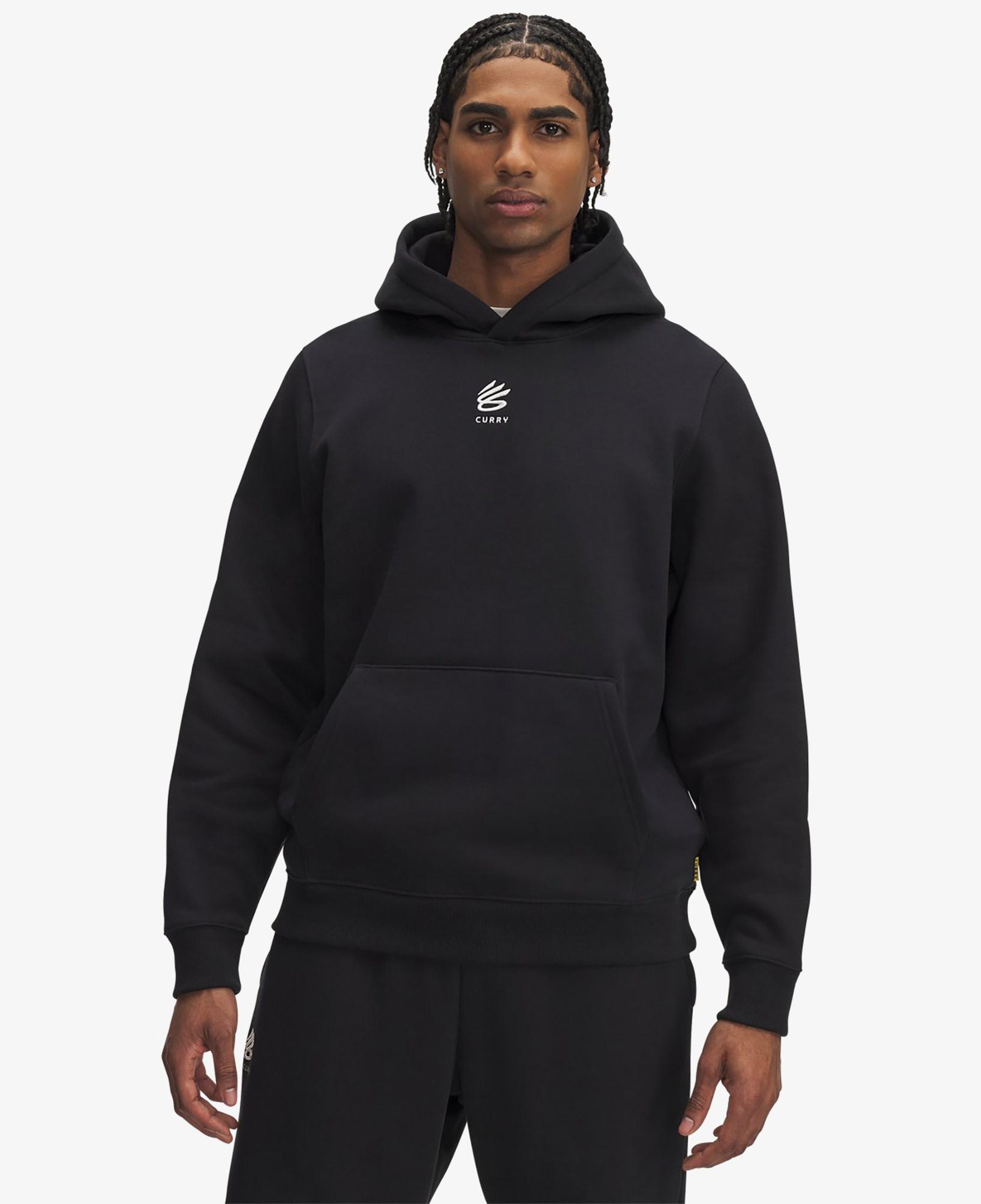 Under Armour Curry Splash Erkek Siyah Sweatshirt