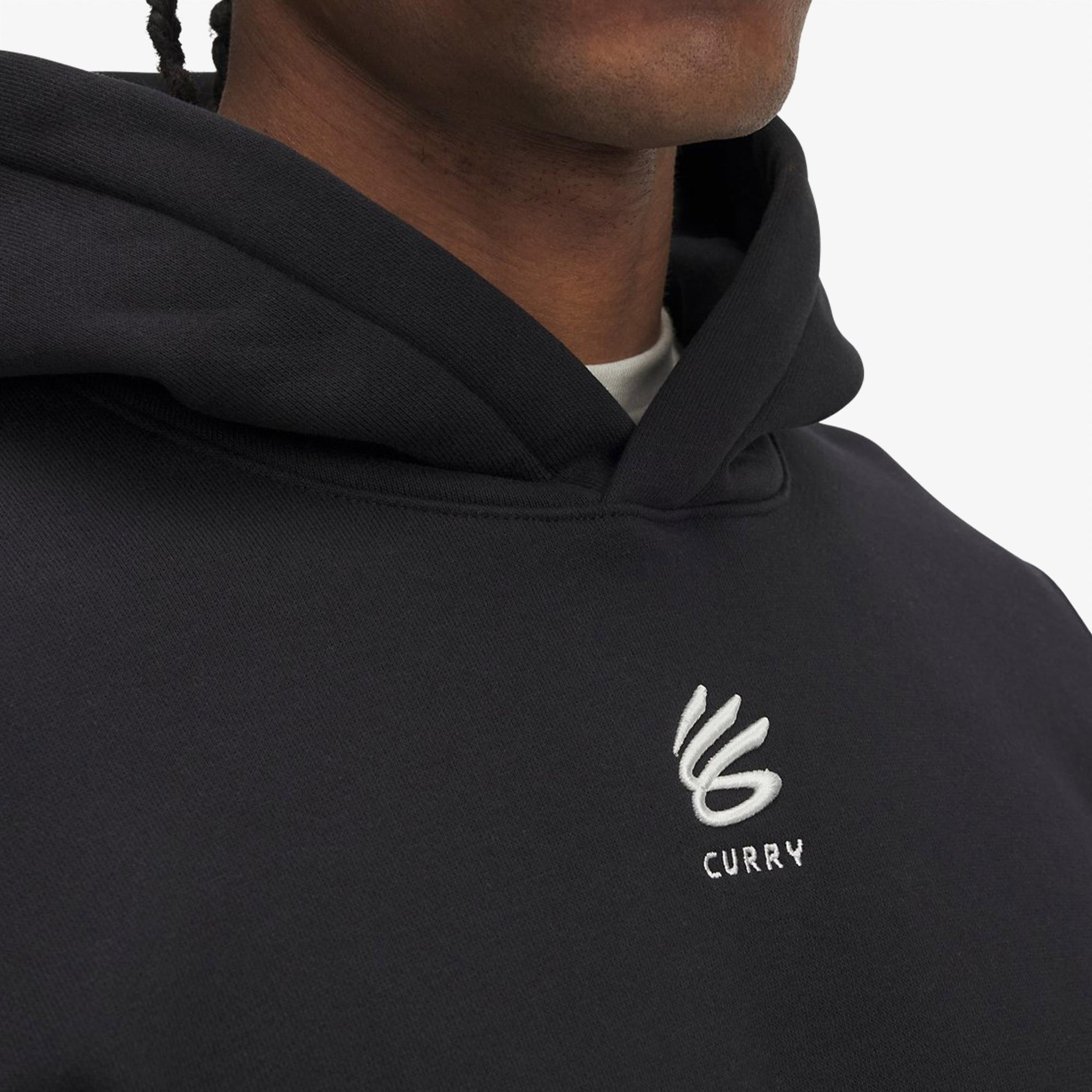 Under Armour Curry Splash Erkek Siyah Sweatshirt