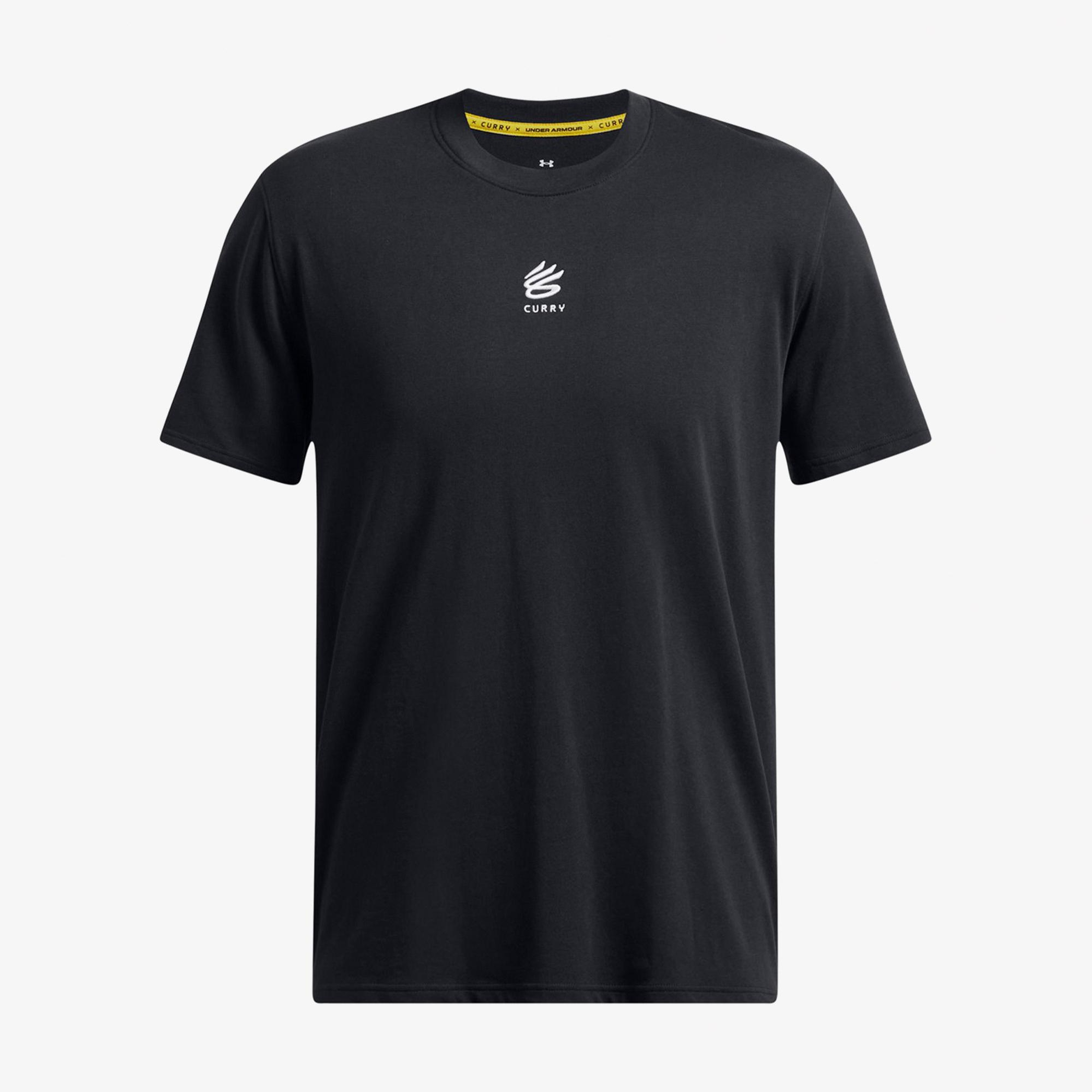 Under Armour Heavyweight Erkek Siyah T-Shirt