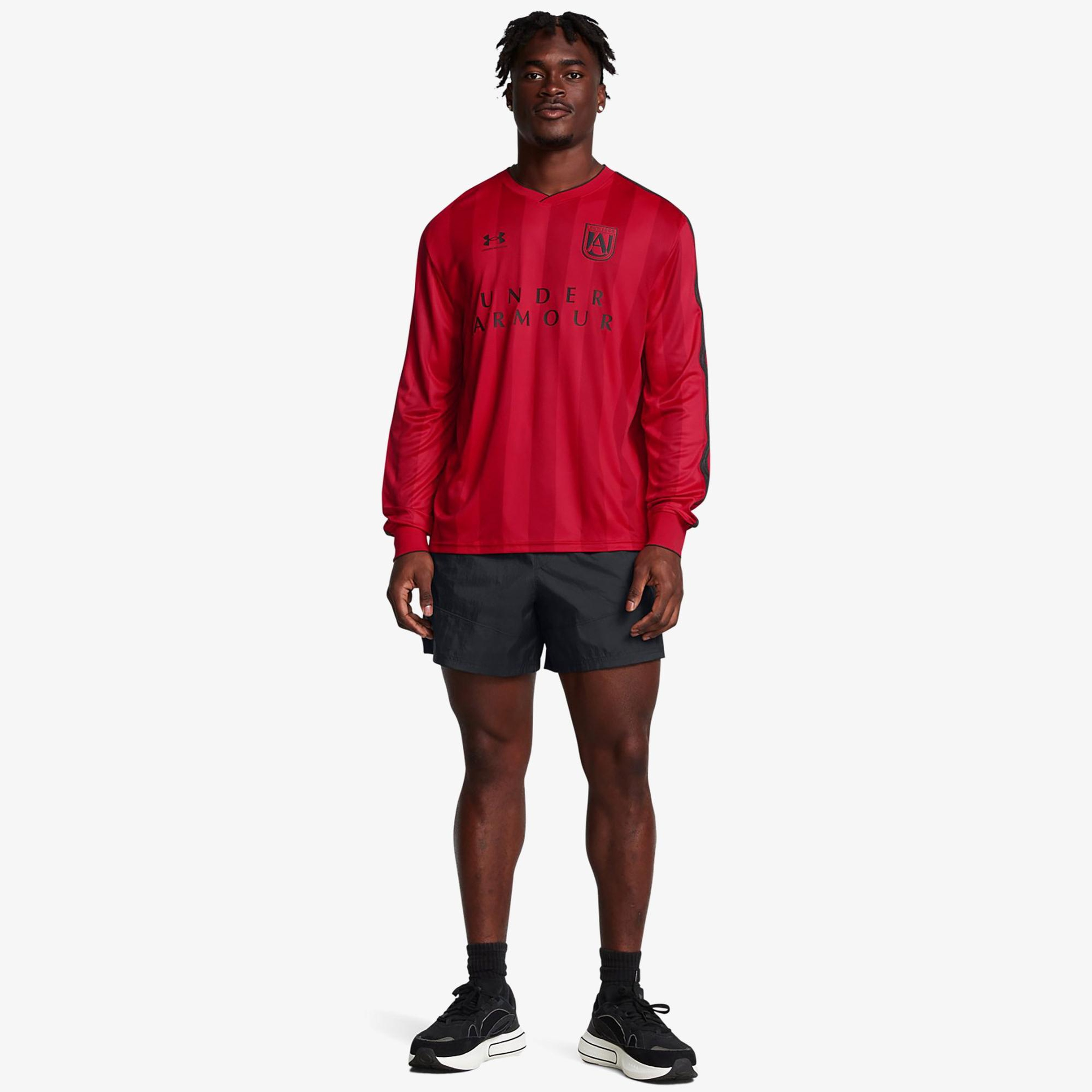 Under Armour 96 Terrace Dokuma Erkek Siyah Şort