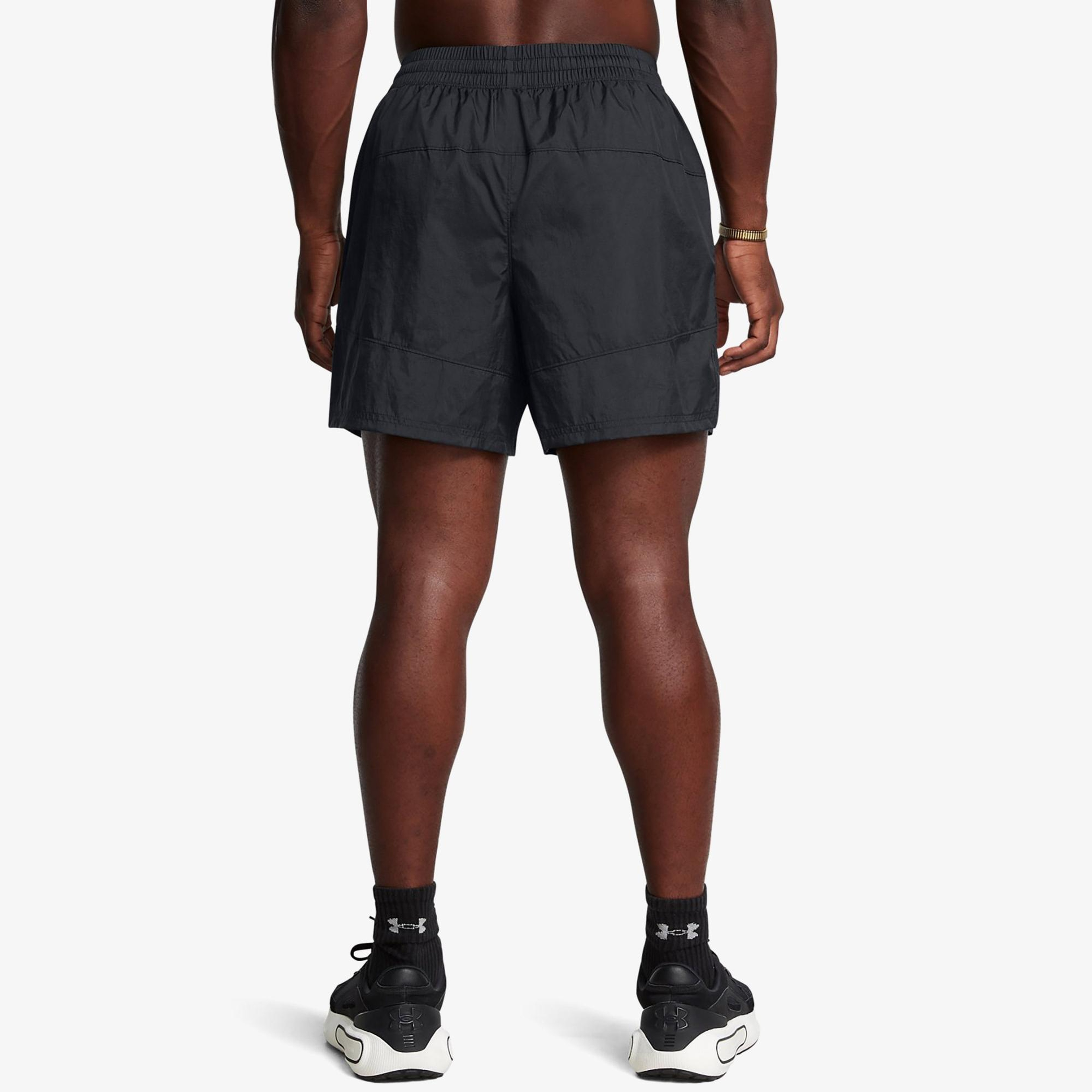 Under Armour 96 Terrace Dokuma Erkek Siyah Şort