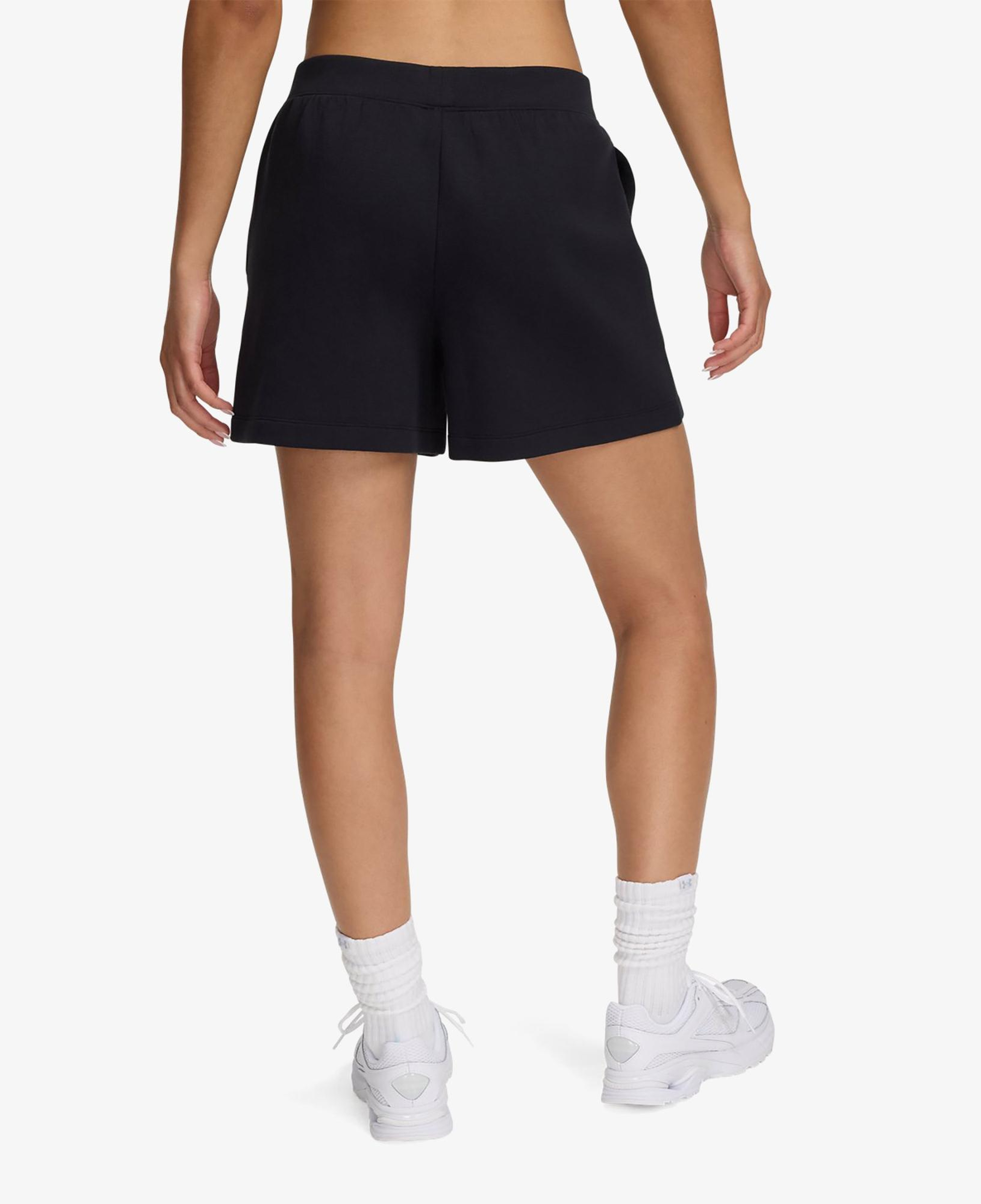 Under Armour Unstoppable Fleece Kadın Siyah Şort