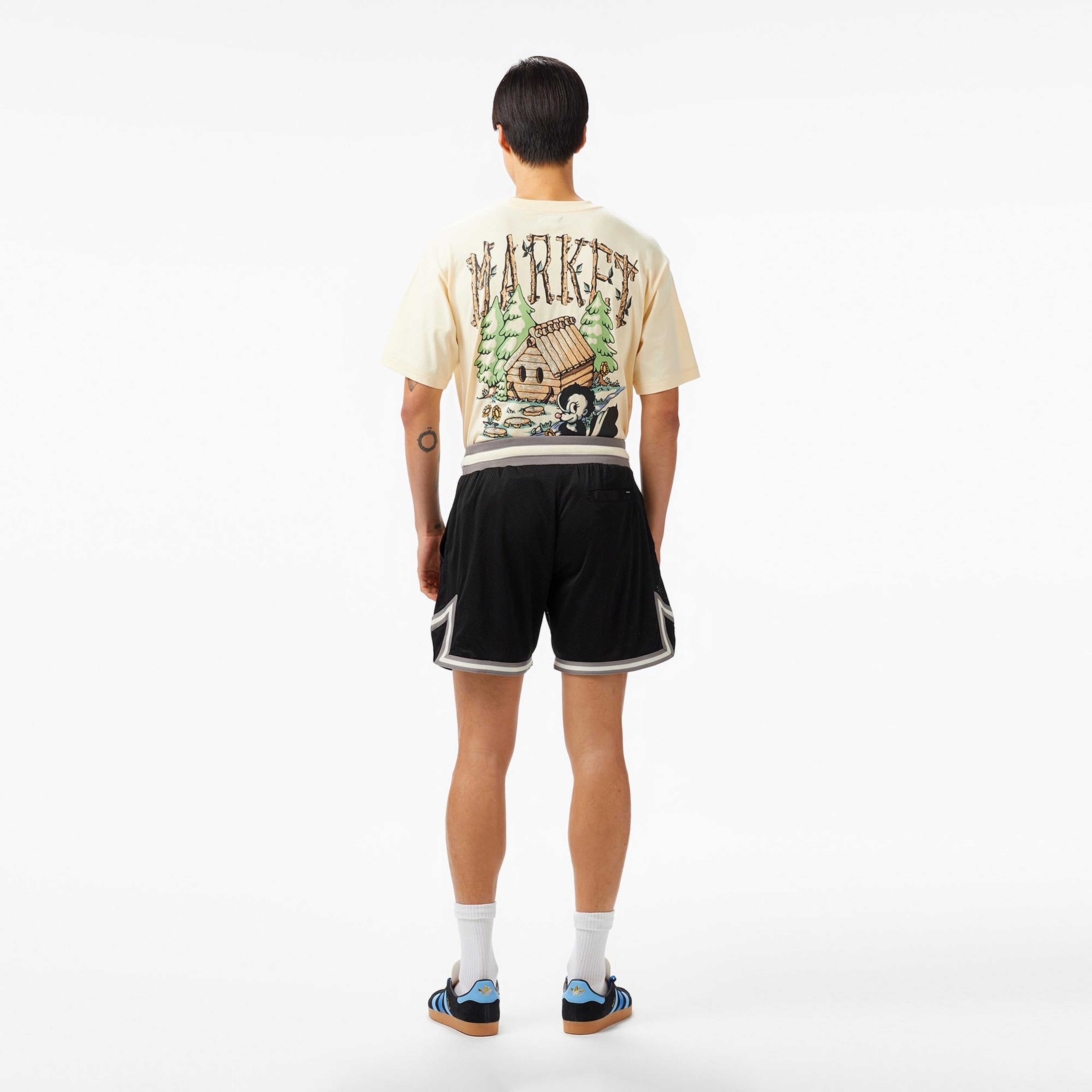 The Market 'Buzzer Beaters' Erkek Siyah Basketbol Şortu