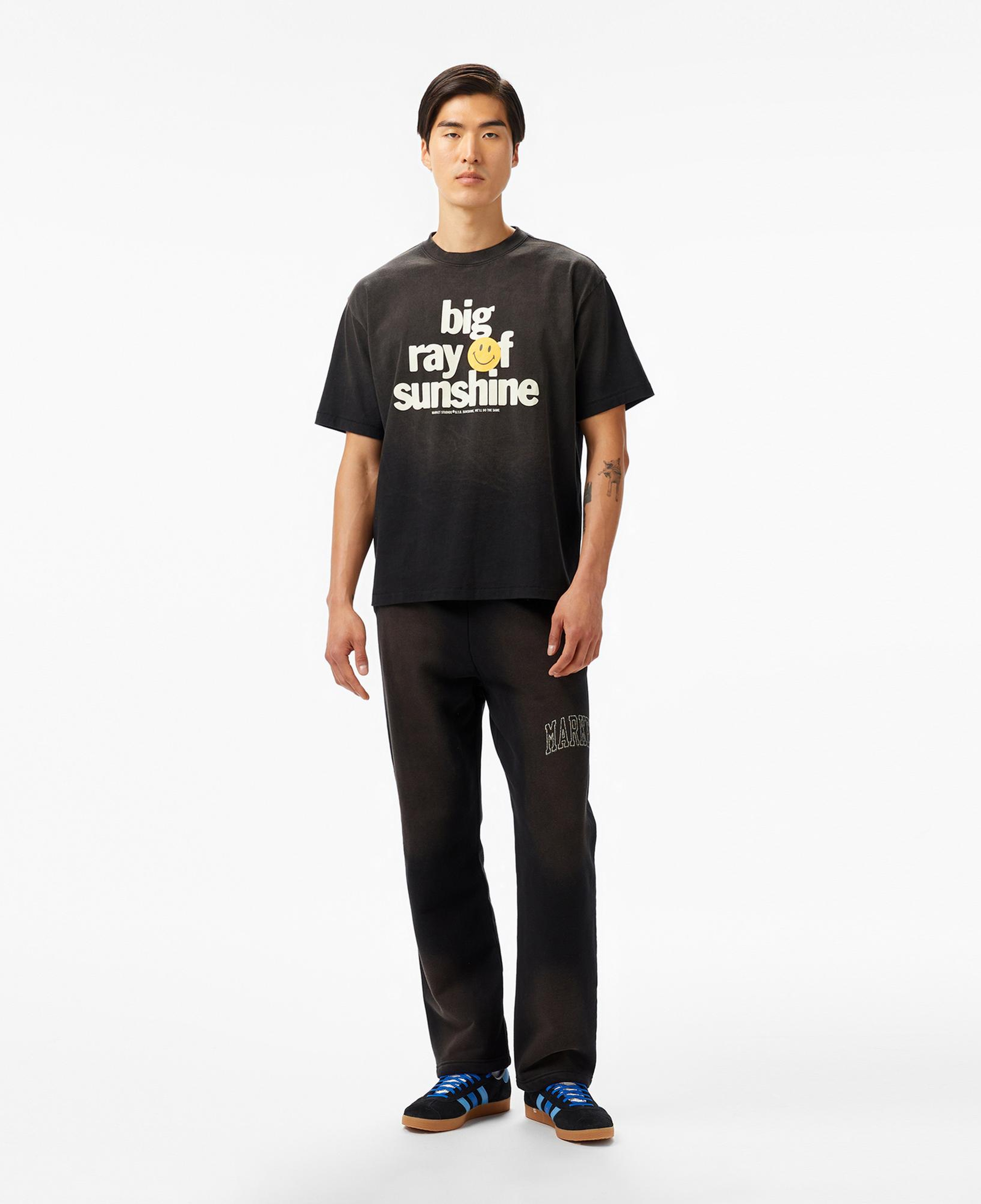 The Markert Static Arc Opened Erkek Siyah Eşofman Altı