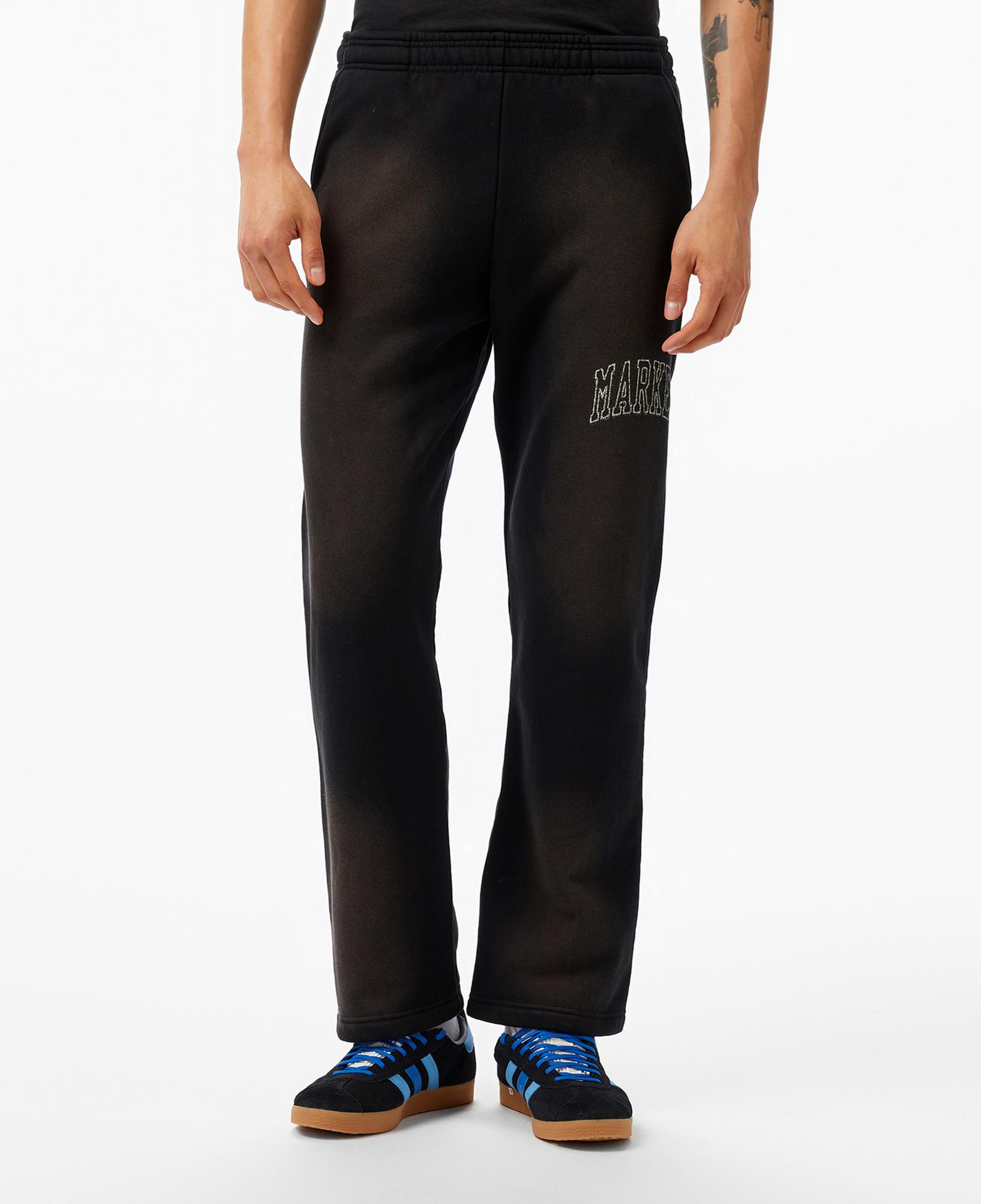 The Markert Static Arc Opened Erkek Siyah Eşofman Altı