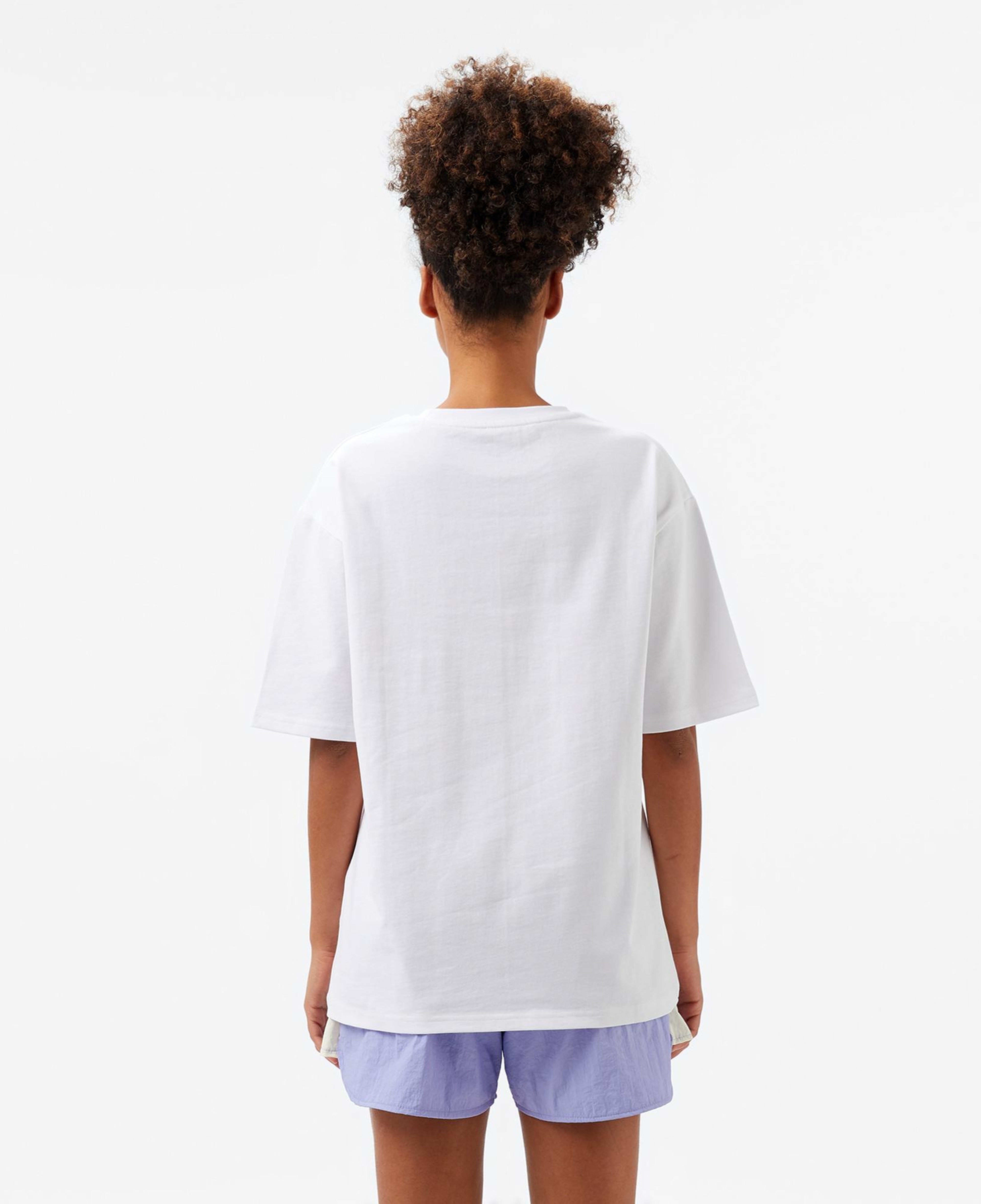 New Balance Lifestyle Erkek Beyaz T-Shirt