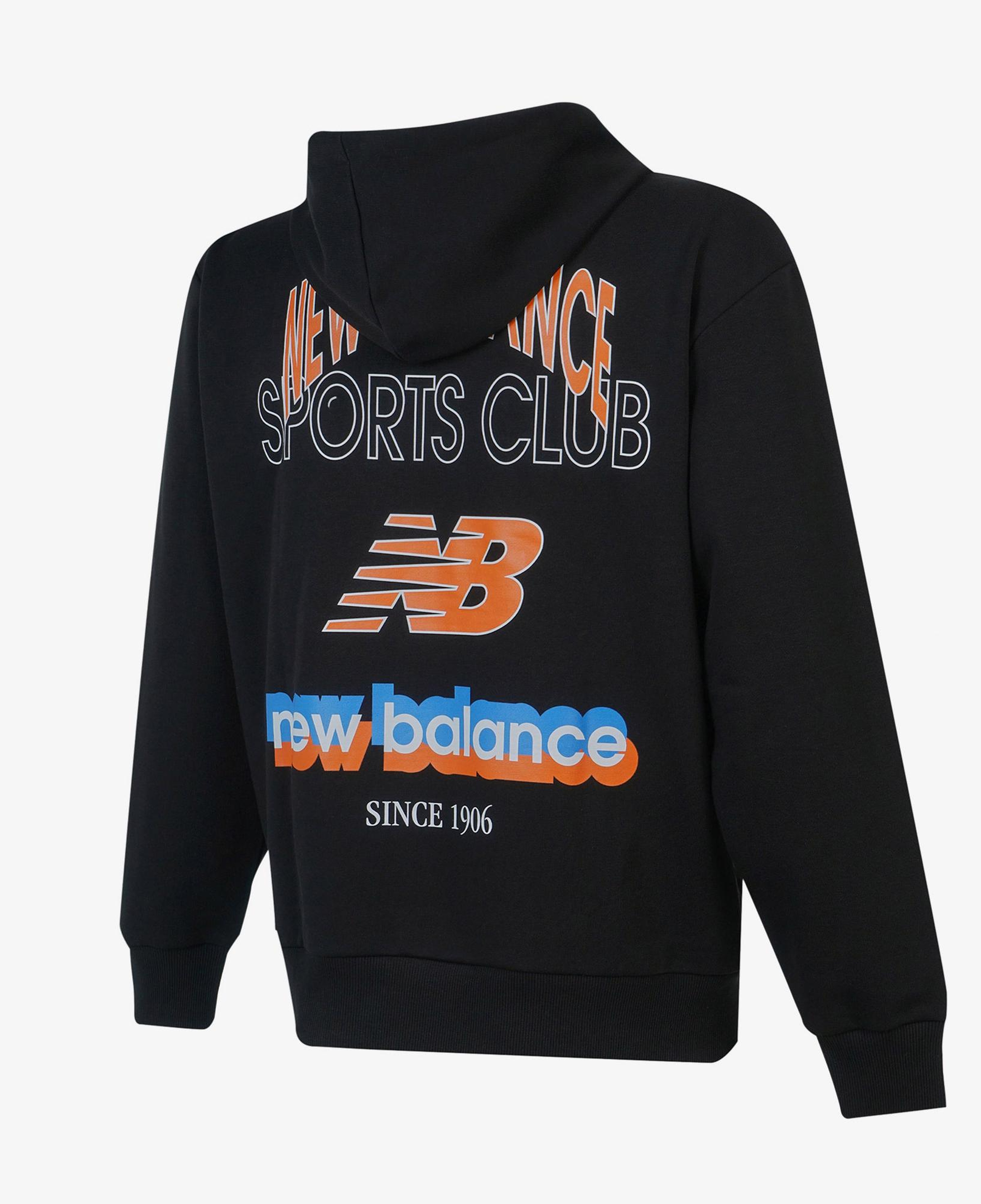 New Balance Lifestyle Erkek Siyah Sweatshirt