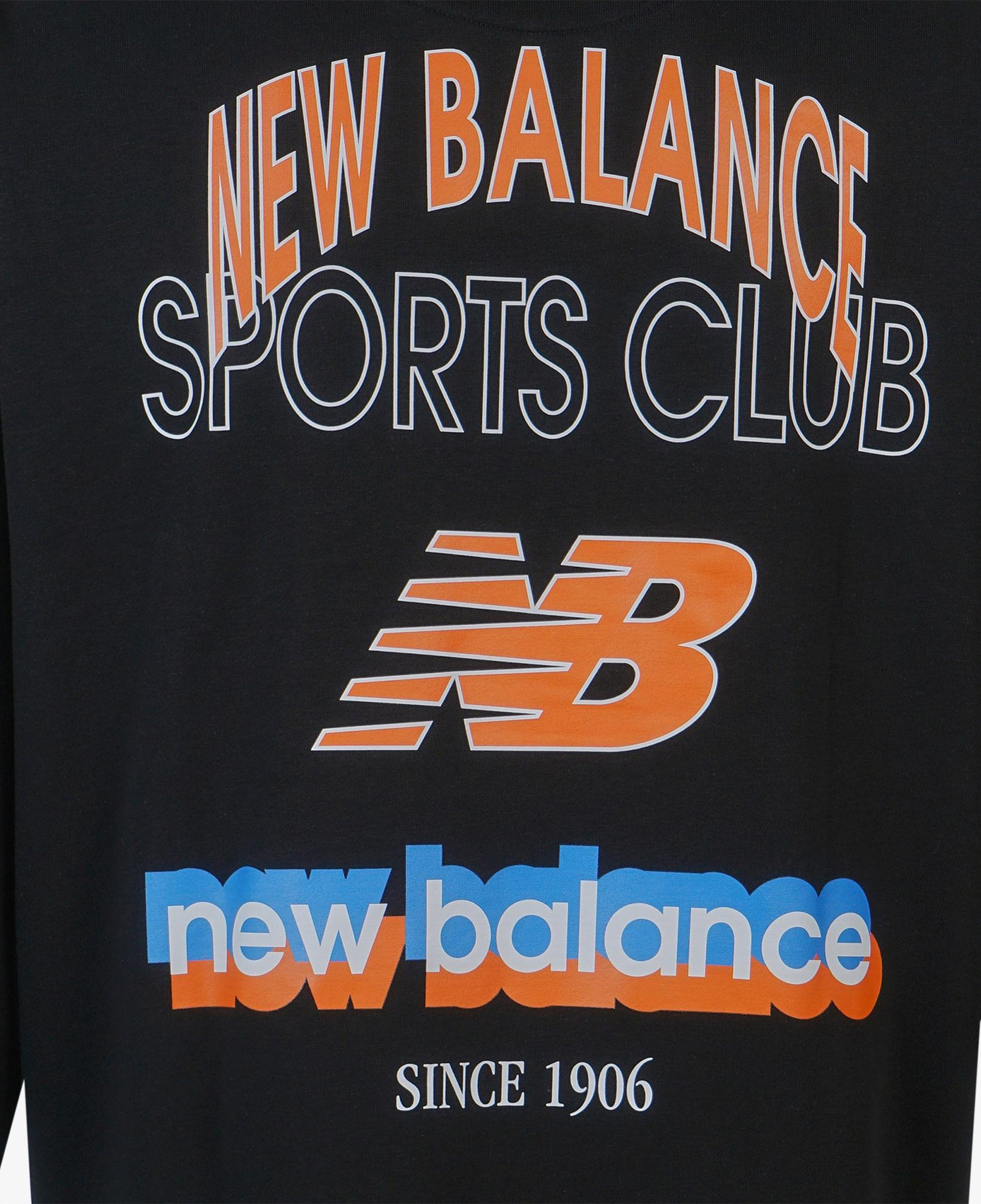New Balance Lifestyle Erkek Siyah Sweatshirt