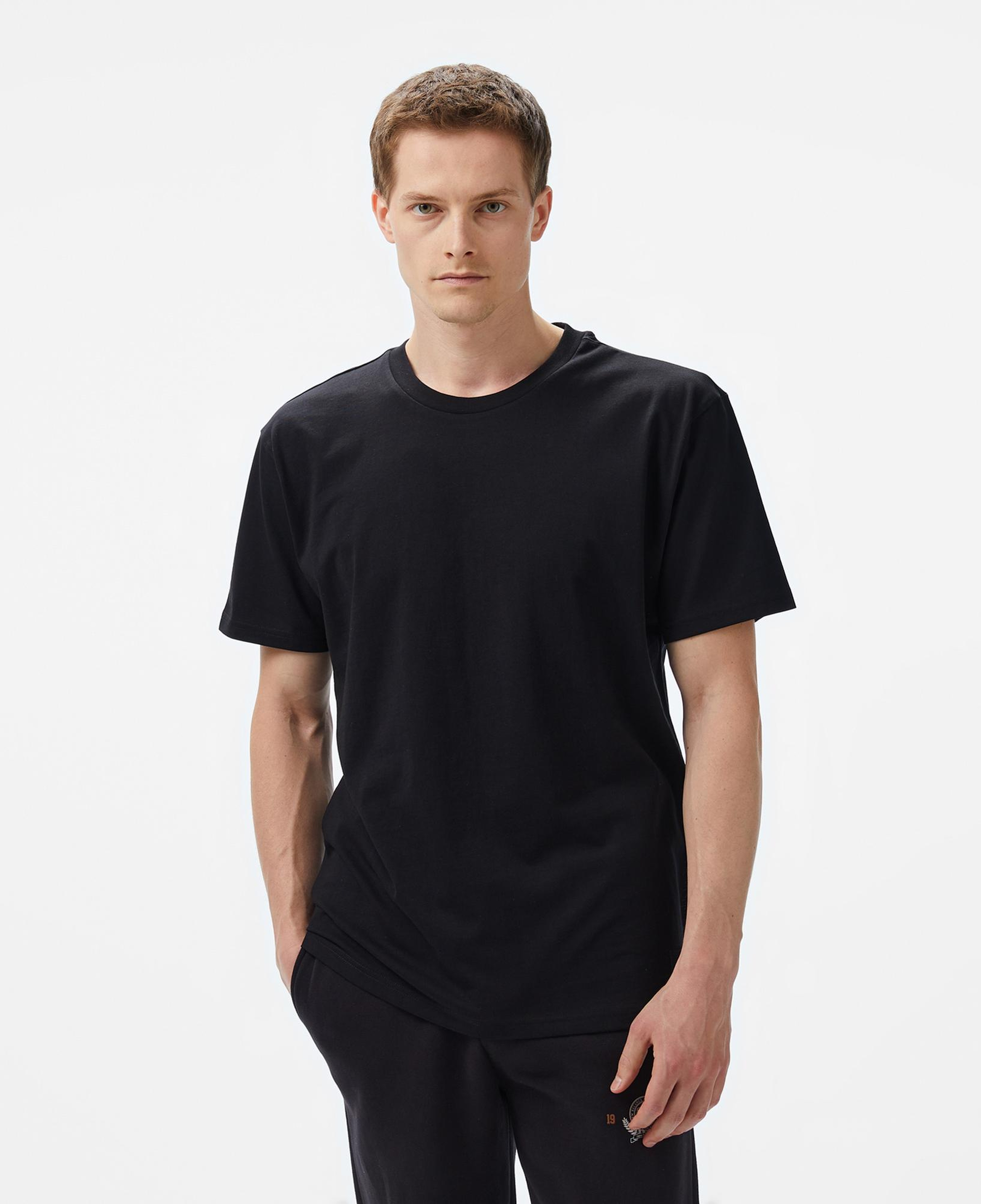 New Balance Lifestyle Erkek Siyah T-Shirt