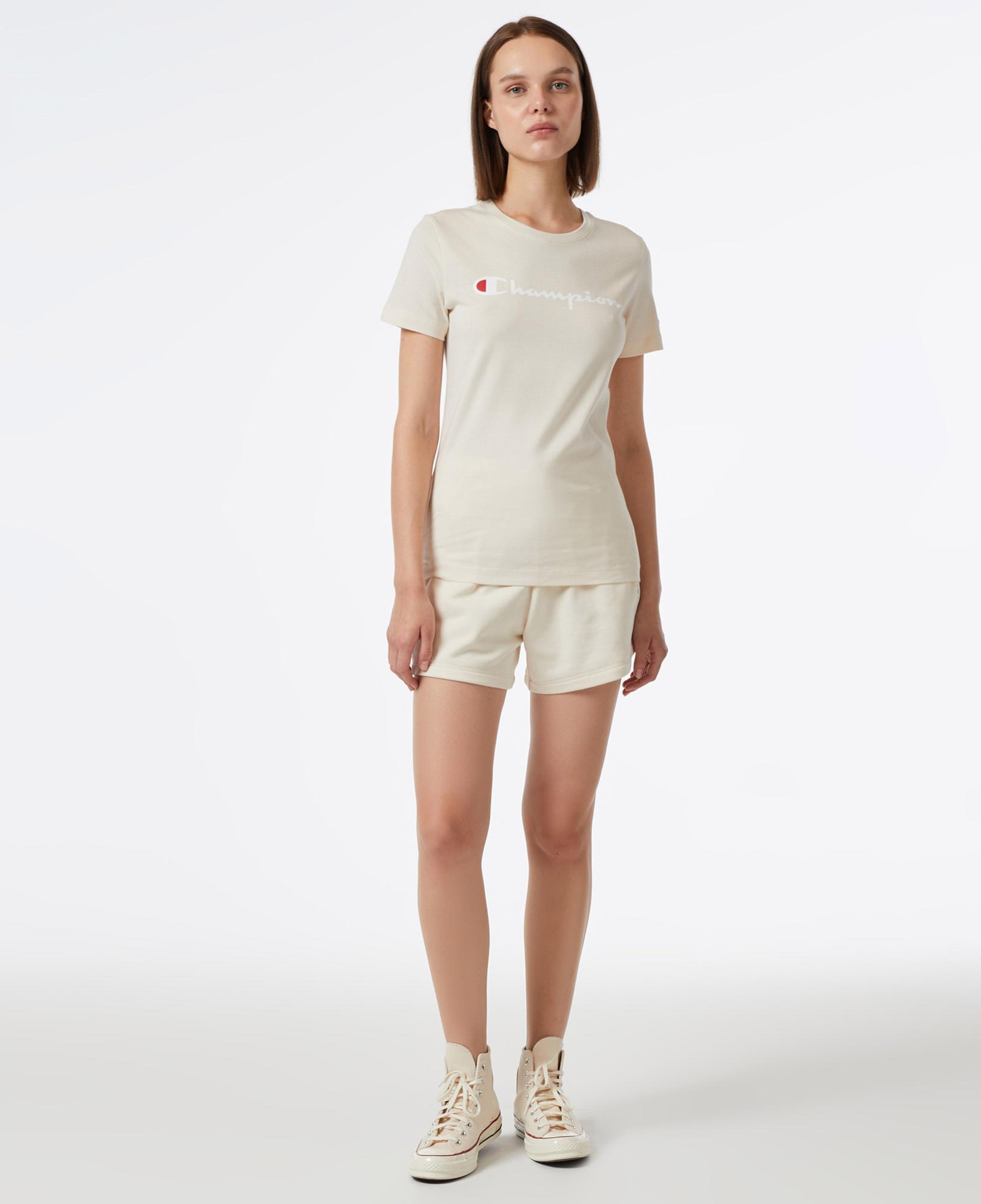 Champion Classic Kadın Krem Şort