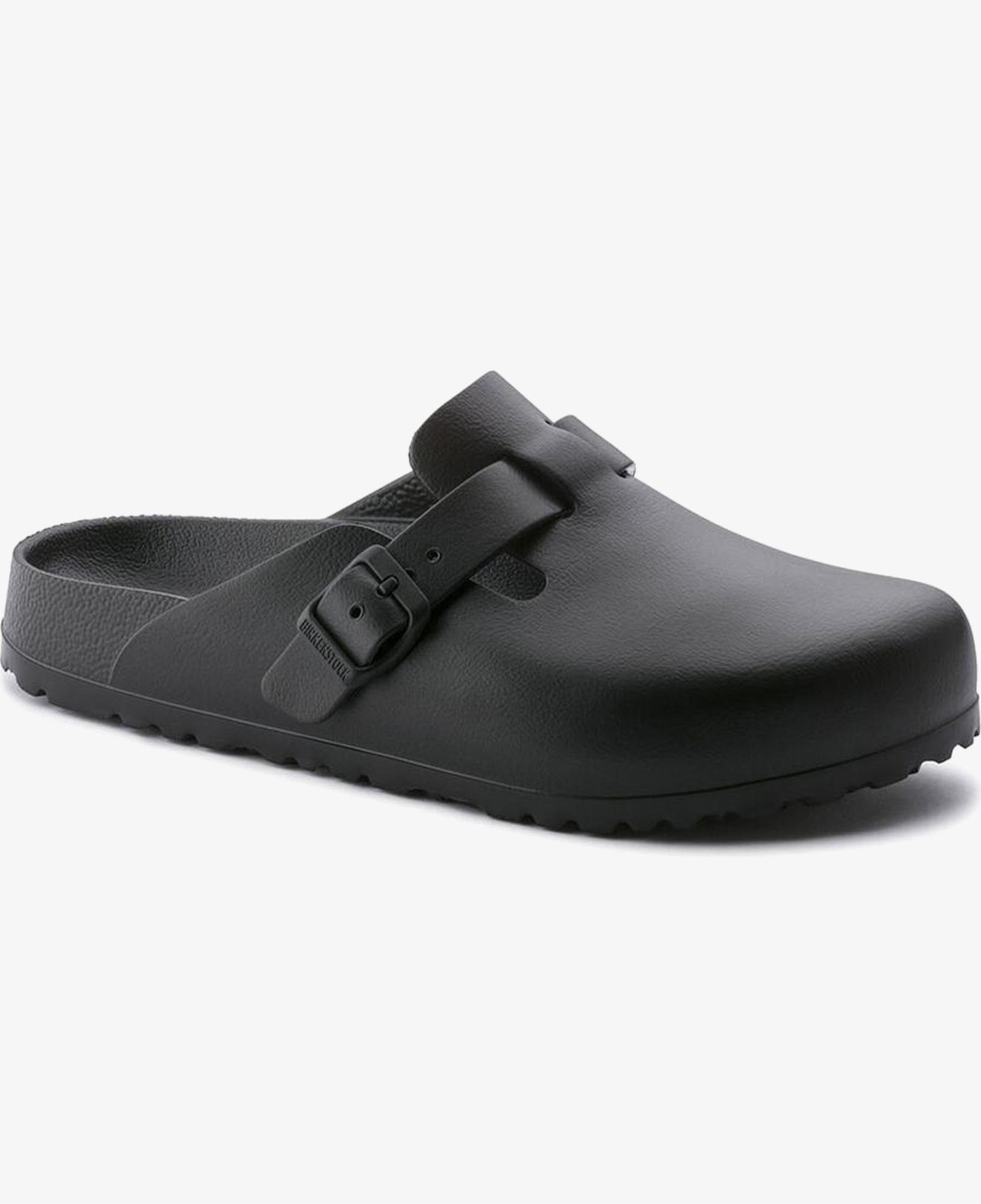 Birkenstock Boston Eva Erkek Siyah Terlik