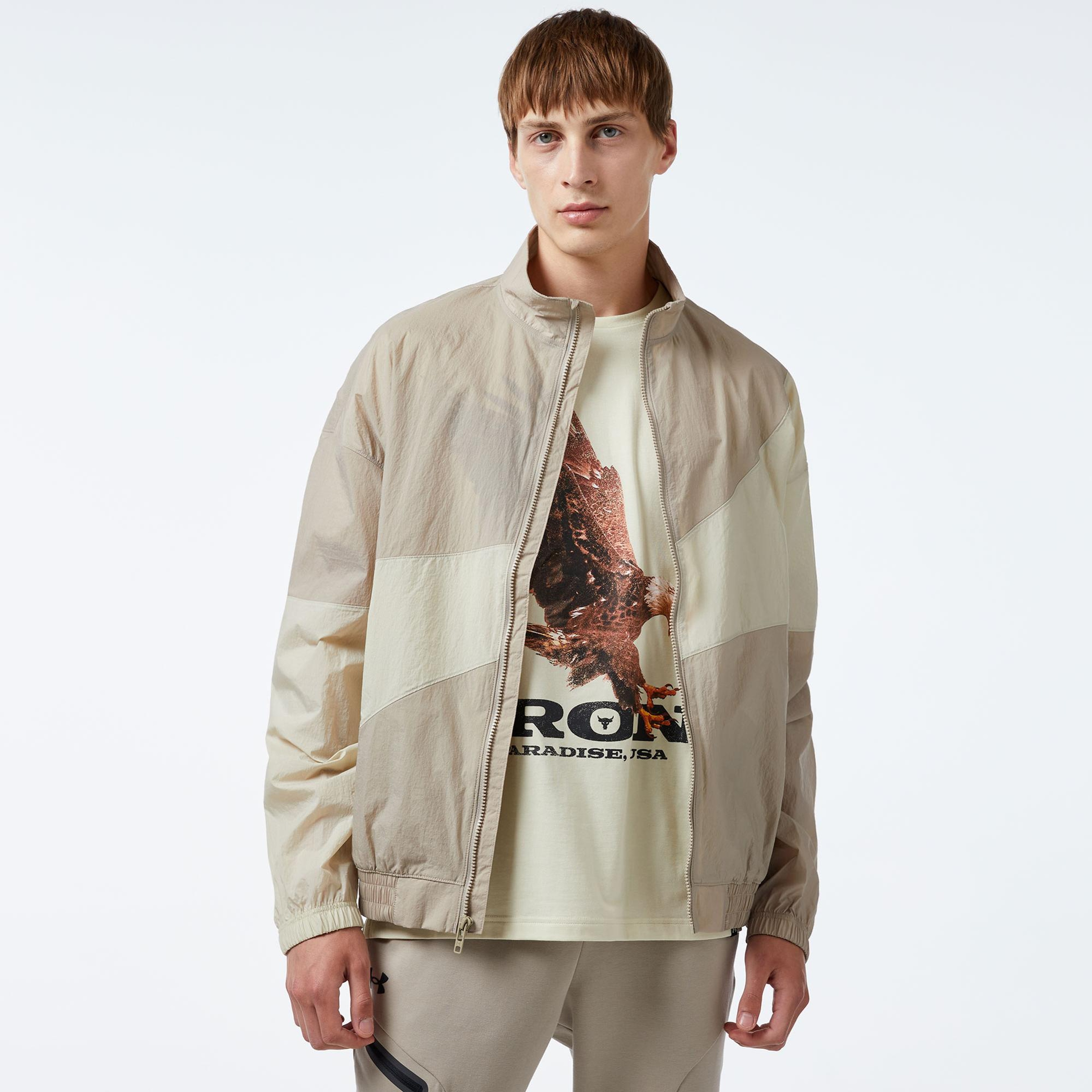 Under Armour Legacy Crinkle Kahverengi Erkek Ceket