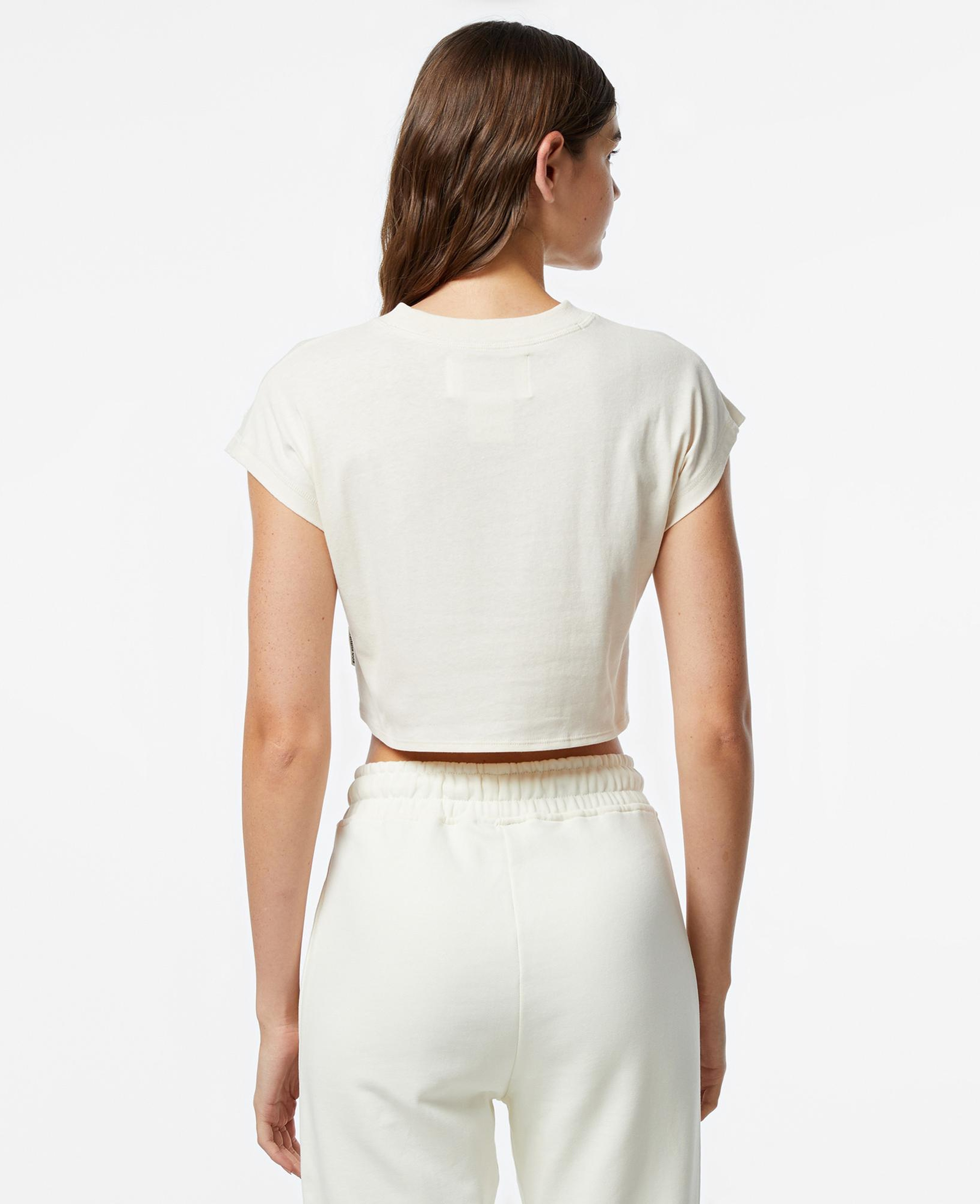 Champion Crewneck Kadın Krem T-Shirt