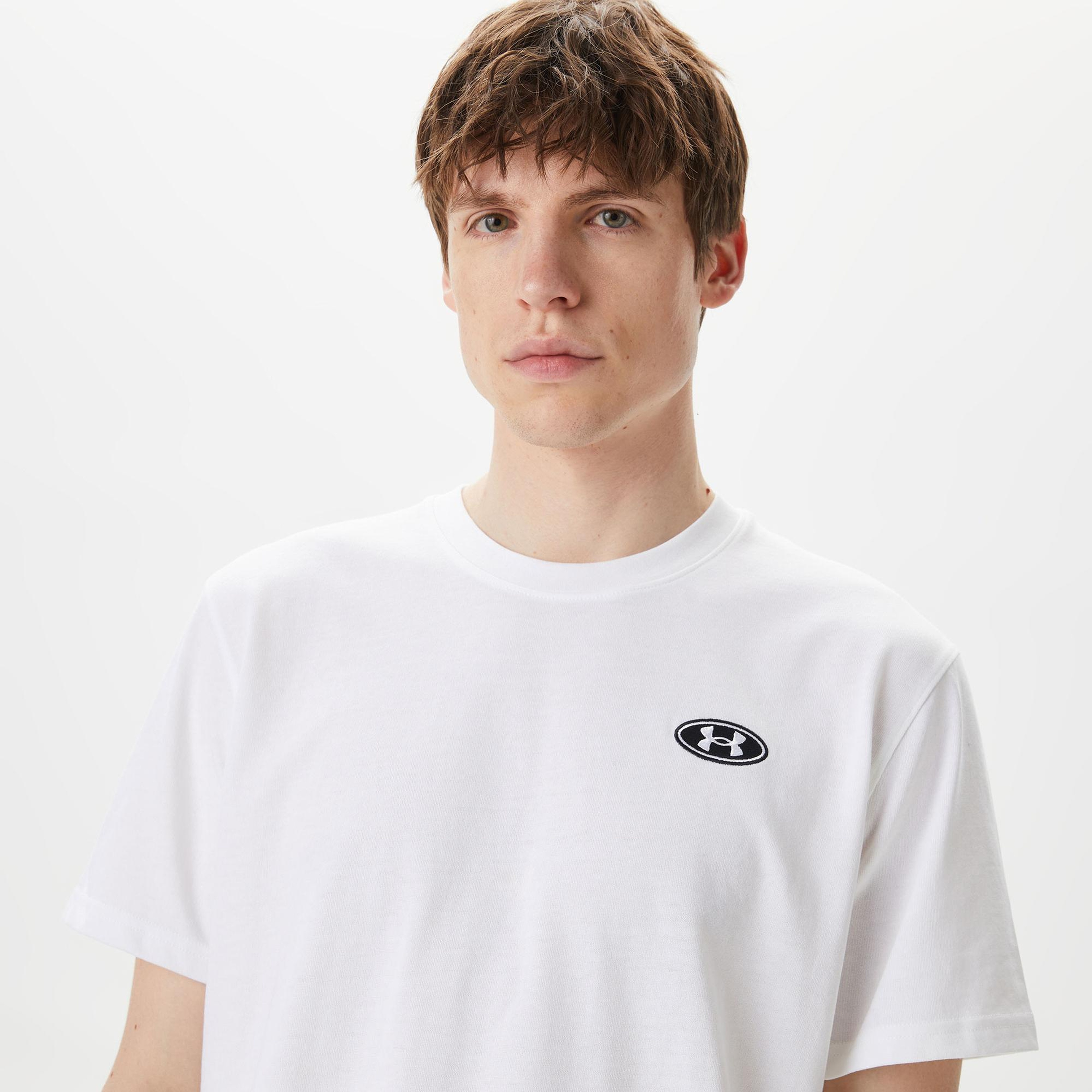 Under Armour HW LC Erkek Beyaz T-Shit