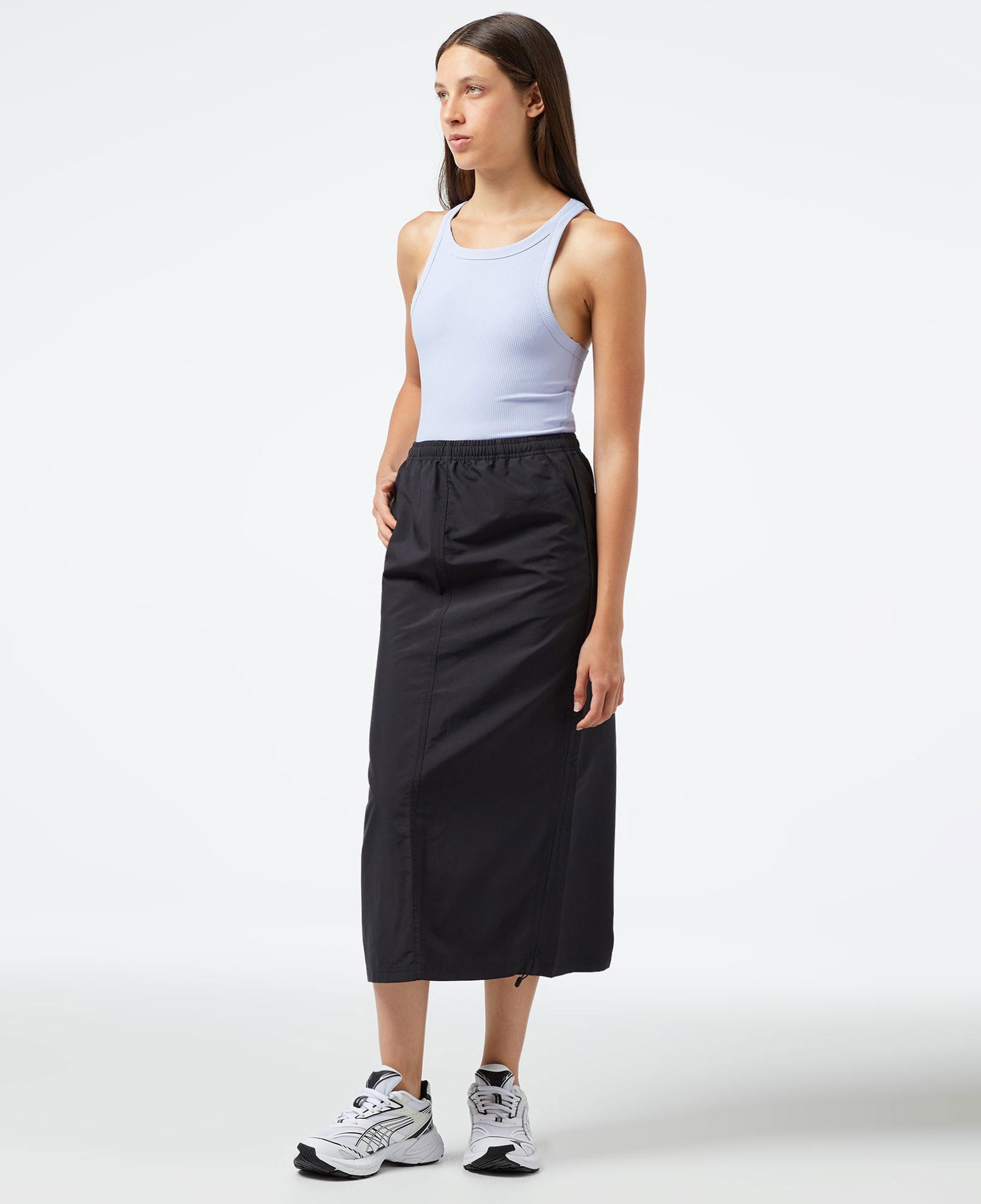 Under Armour Meridian Rib Crop Tank Kadın Mor T-Shirt