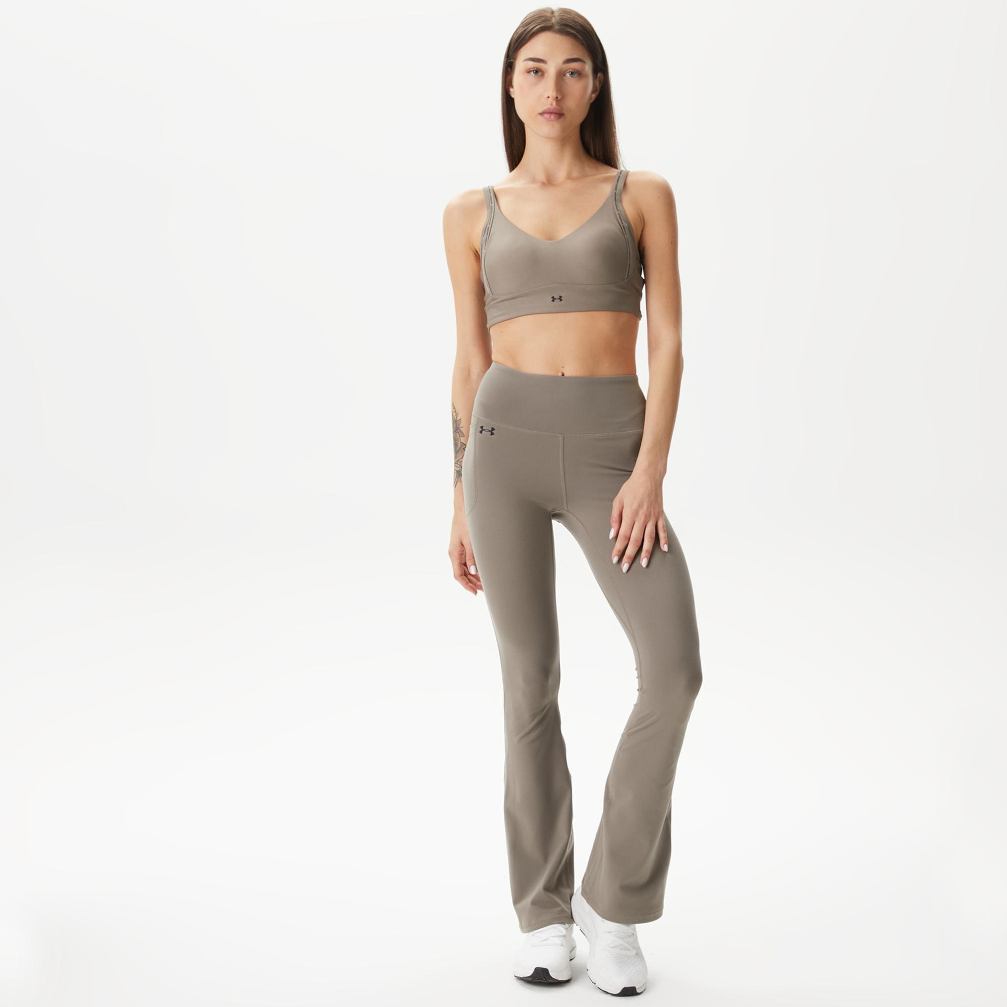 Under Armour Infinity Low 2.0Strap Kadın Kahverengi Bra