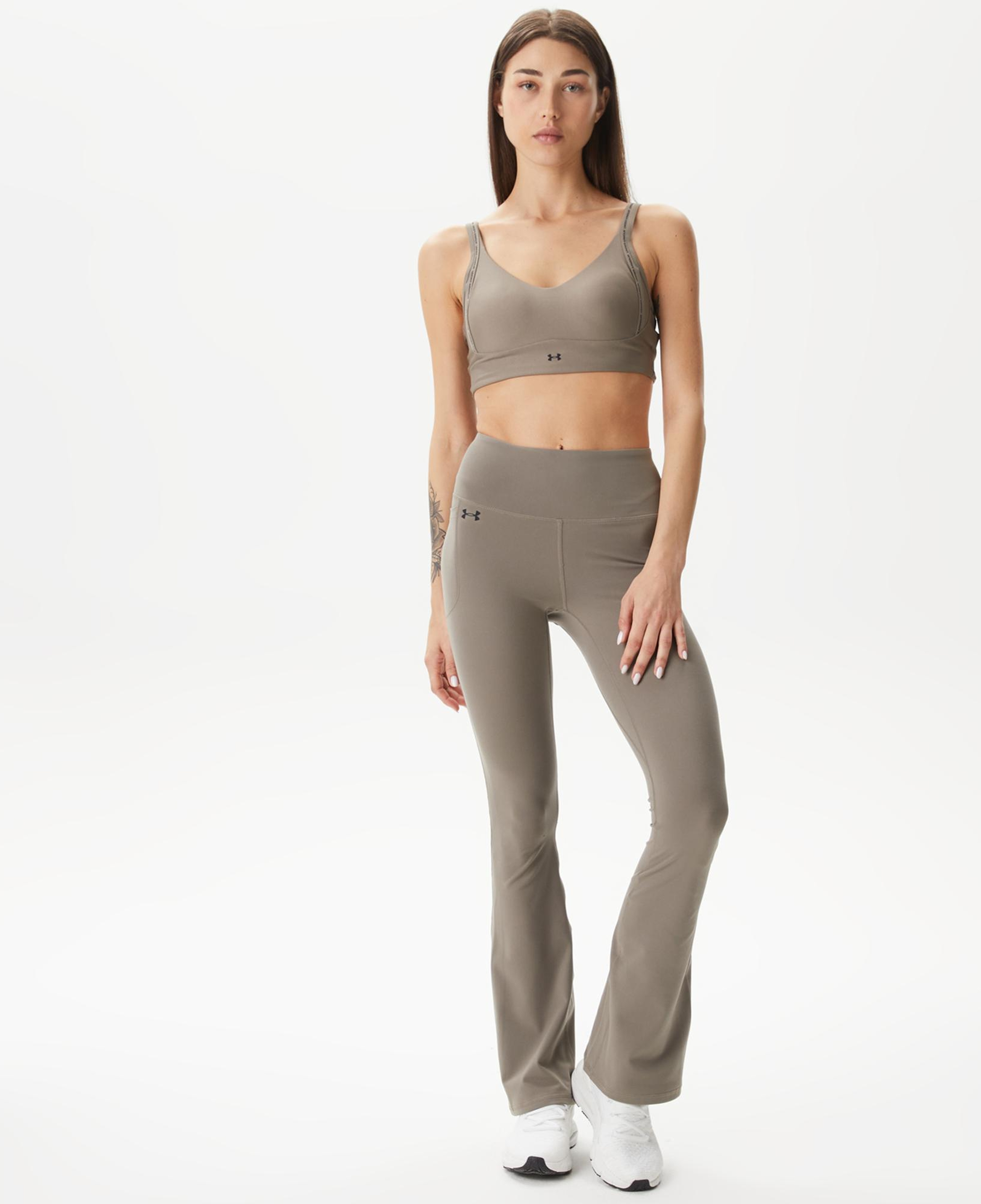 Under Armour Infinity Low 2.0Strap Kadın Kahverengi Bra