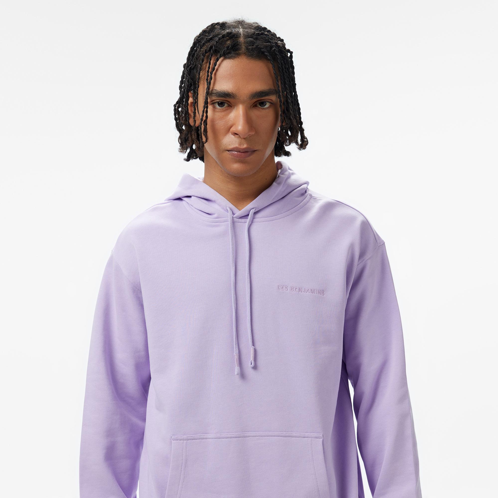 Les Bebjamins 303 Erkek Mor Hoodie