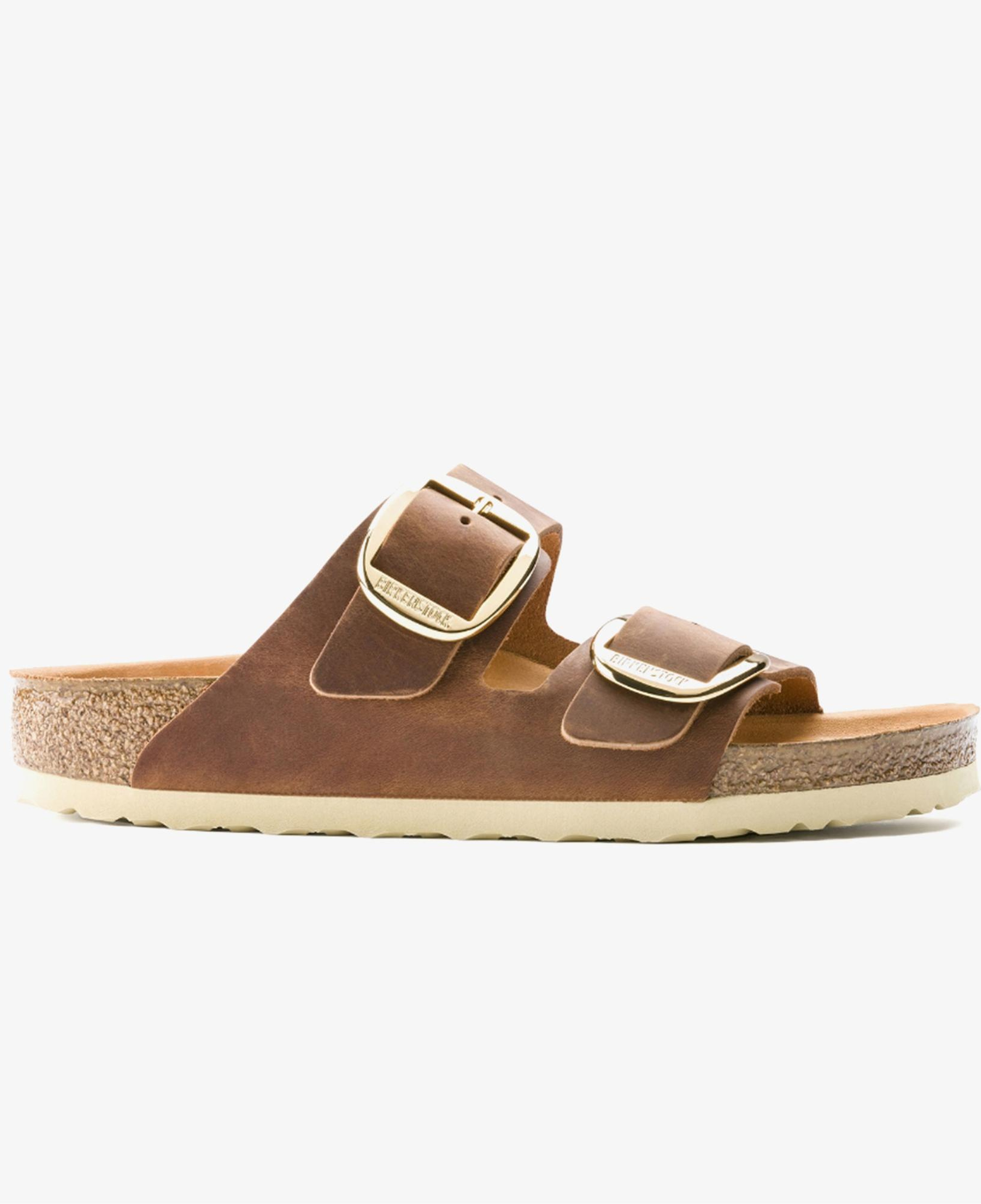 Birkenstock Arizona Big Buckle Fl Kadın Kahverengi Terlik