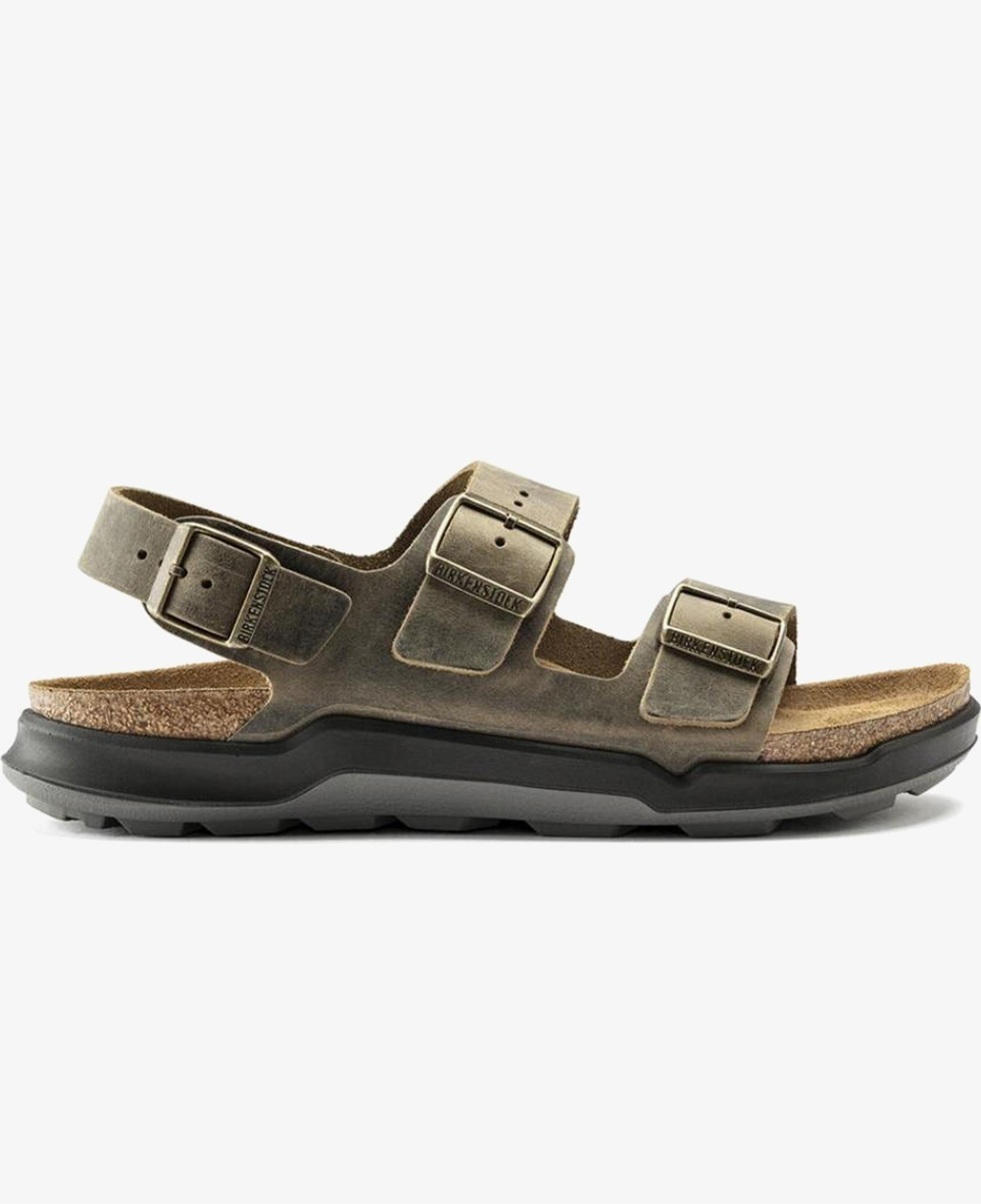 Birkenstock Milano Ct Bf Artic Old Erkek Haki Sandalet