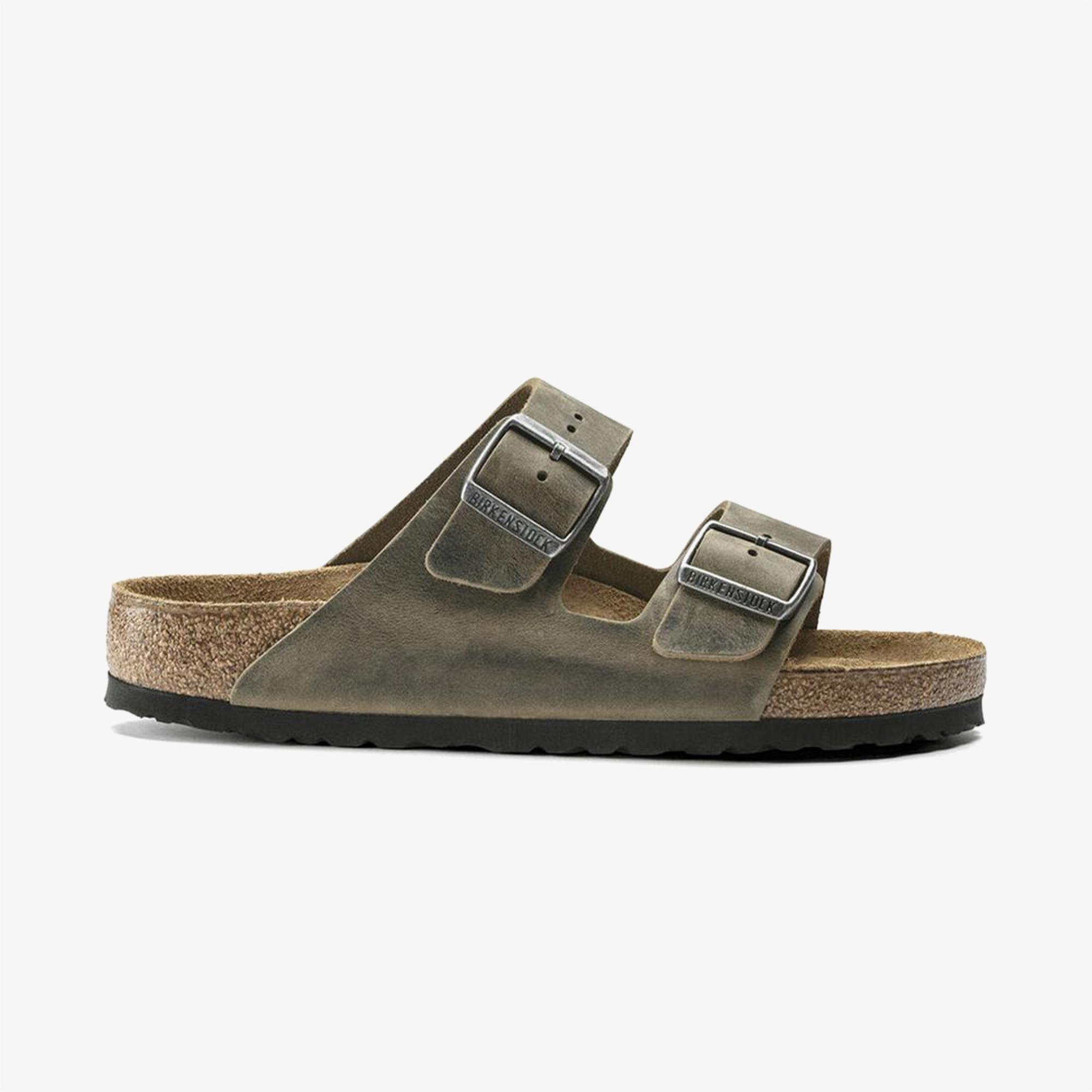 Birkenstock Arizona Sfb Leoi Erkek Haki Terlik
