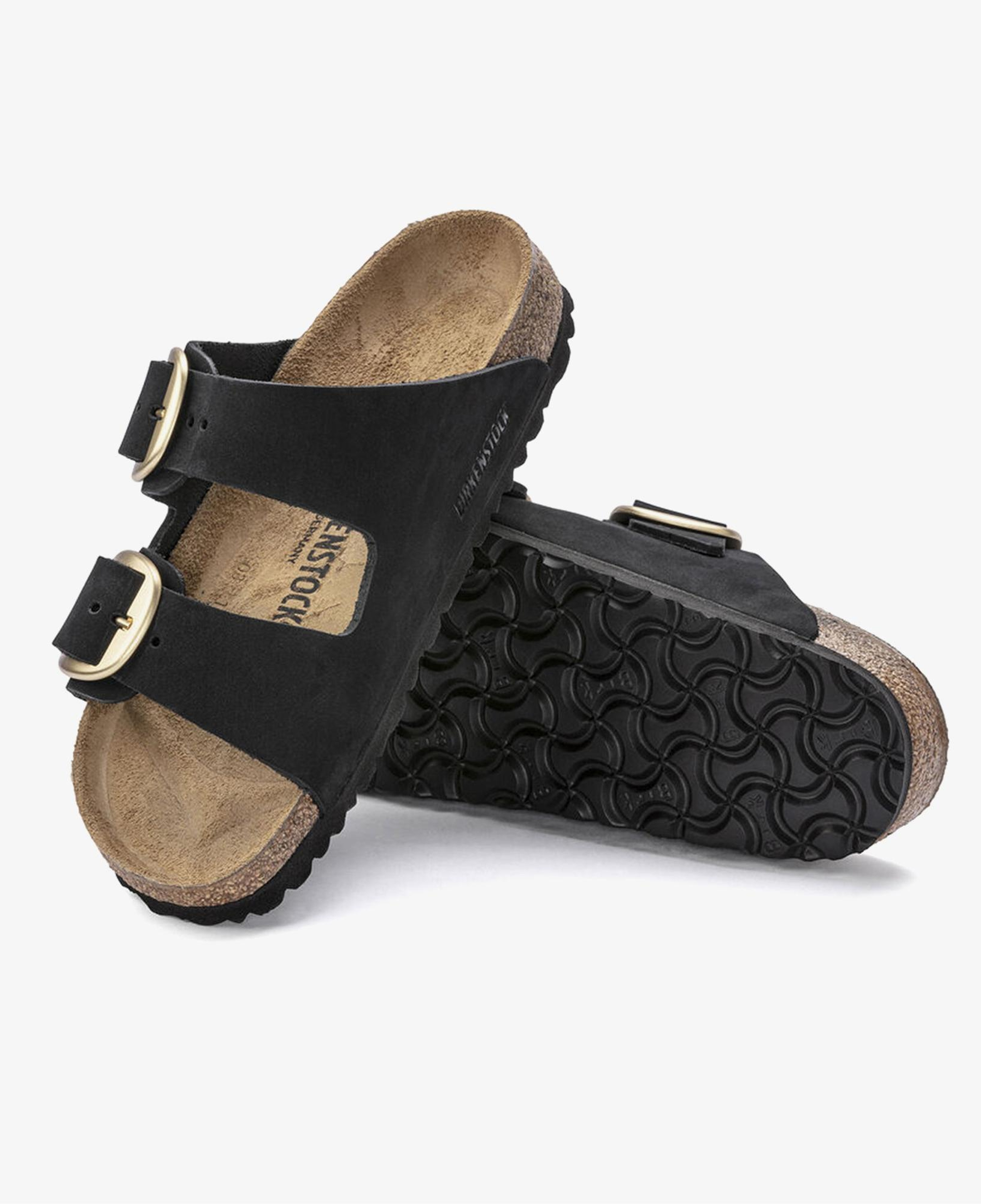 Birkenstock Arizona Big Buckle Lenb Kadın Siyah Terlik