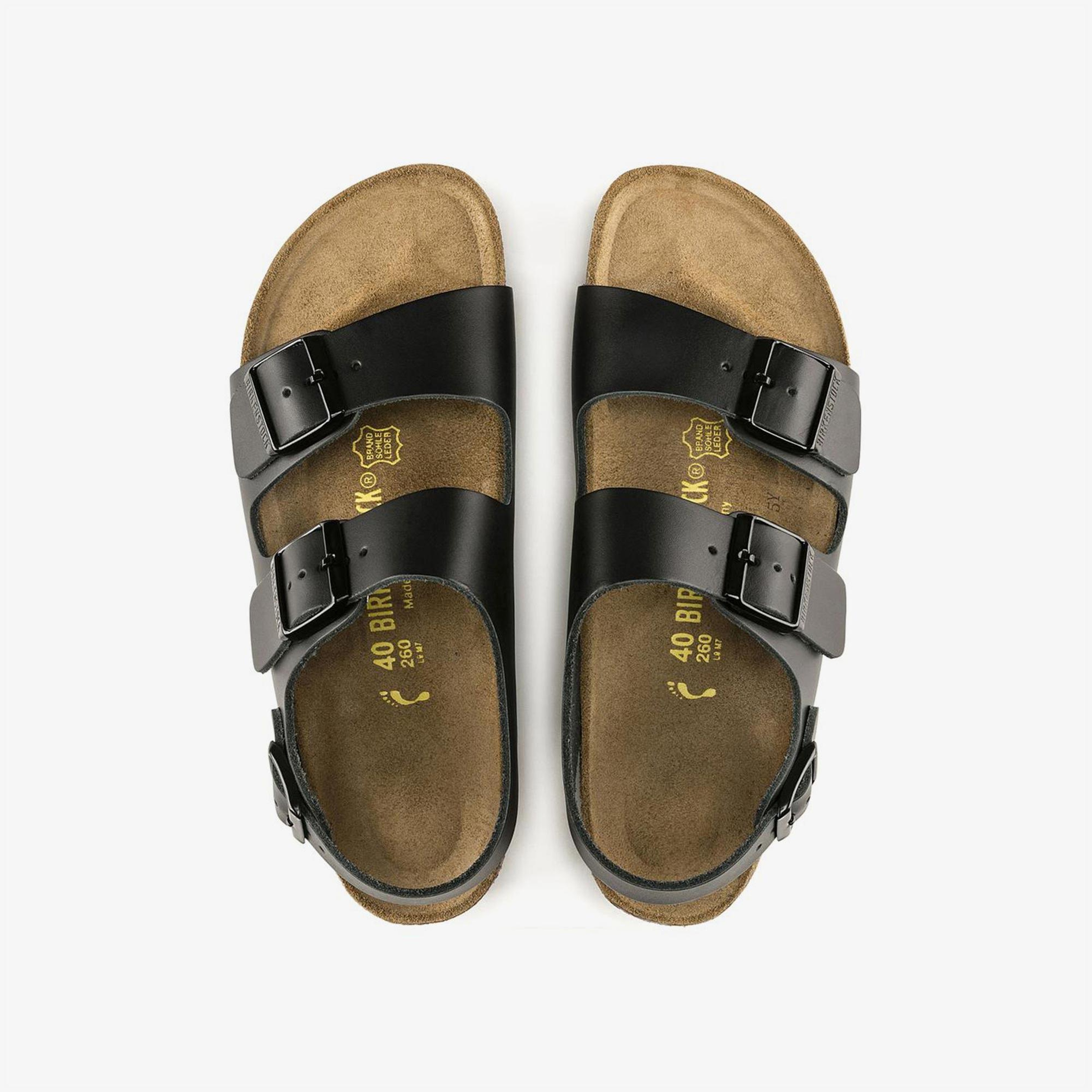 Birkenstock Milano Nl Erkek Siyah Sandalet