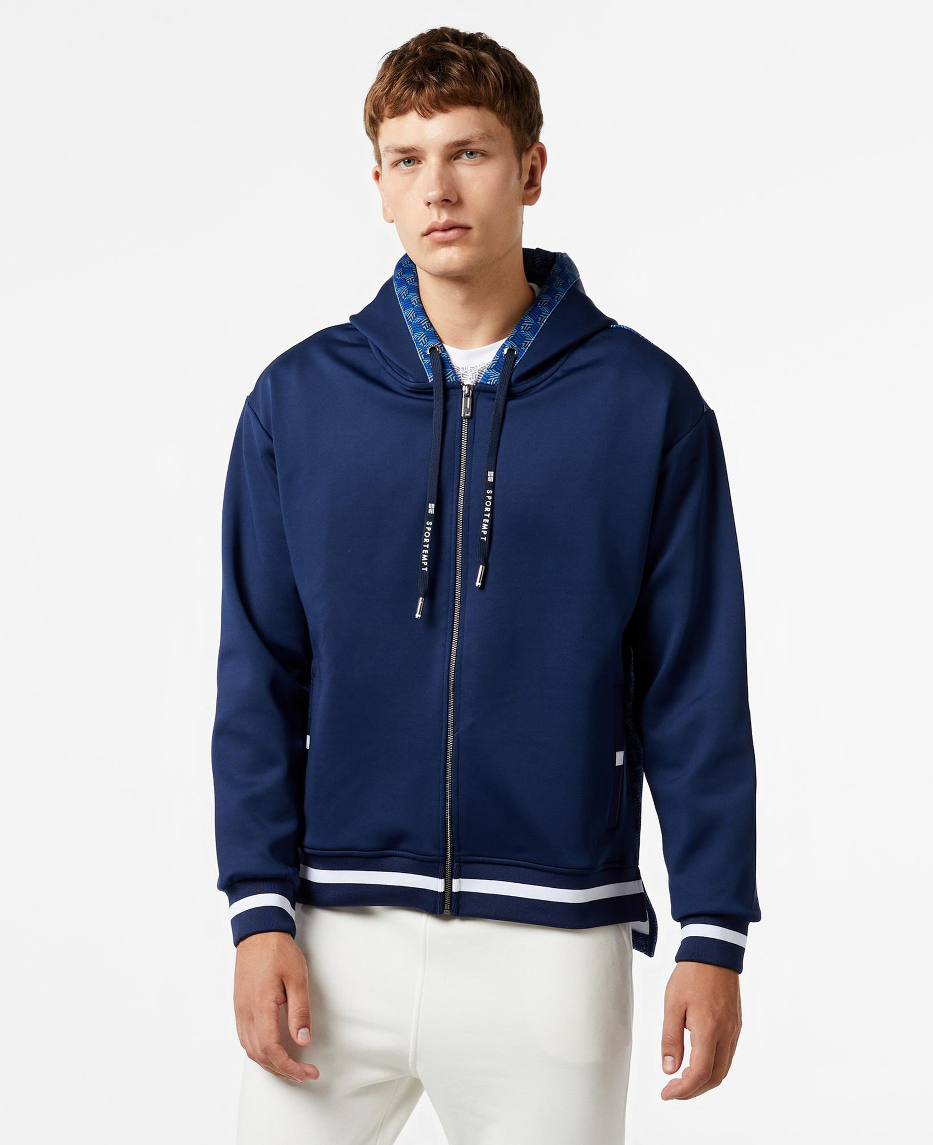 Sportempt St197 Erkek Lacivert Sweatshirt