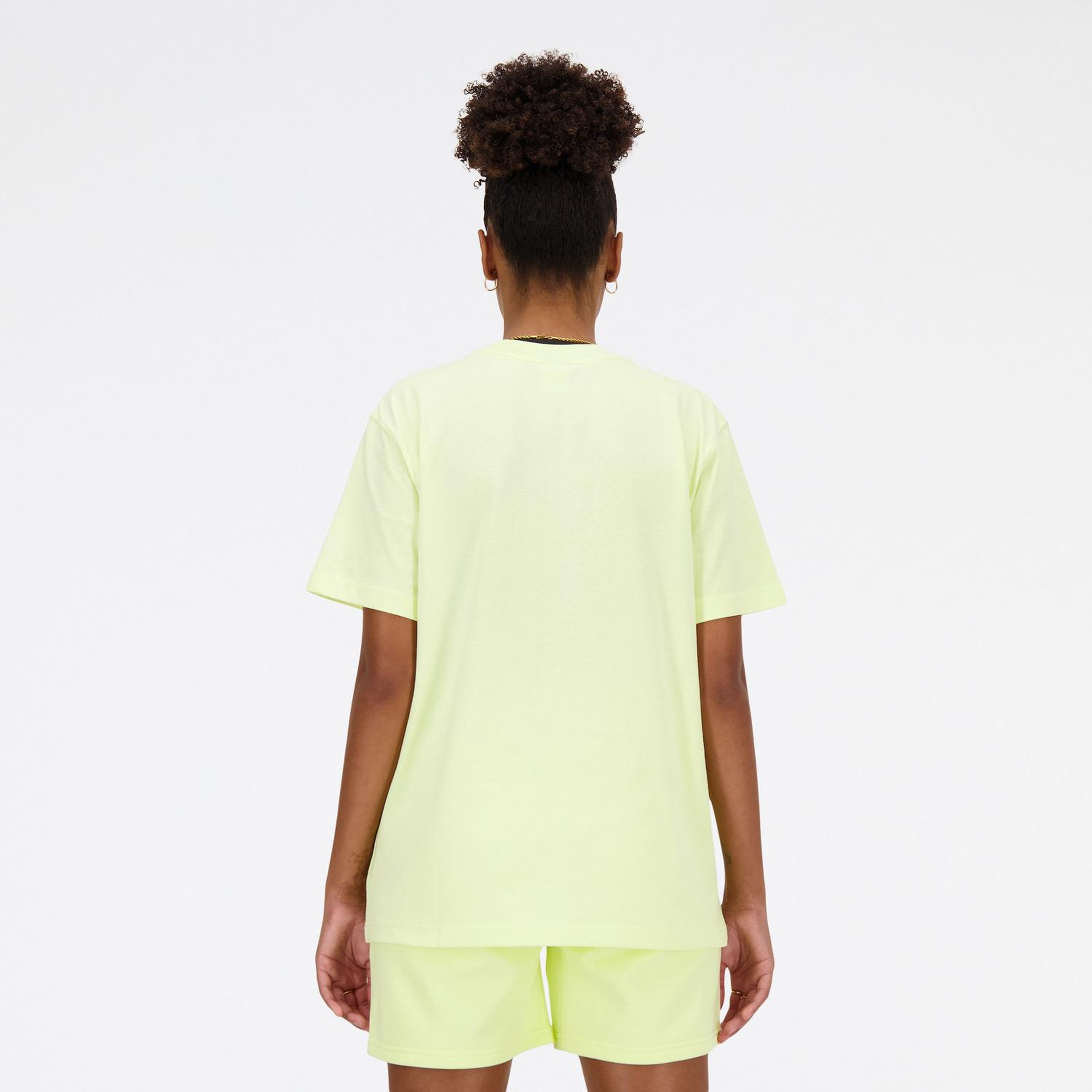 New Balance Athletics Jersey Kadın Sarı T-Shirt