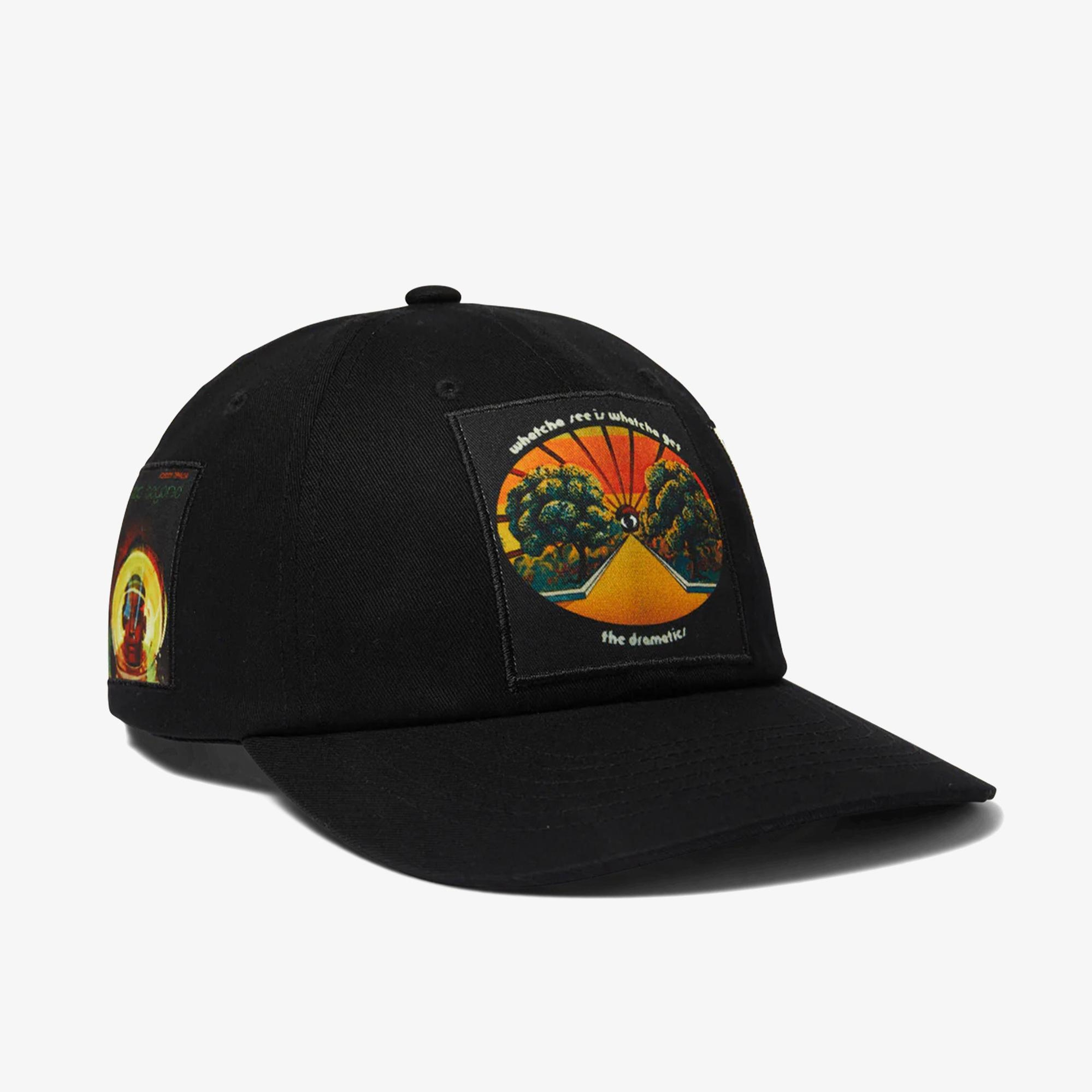 Huf Stax Patches Snapback Erkek Siyah Şapka