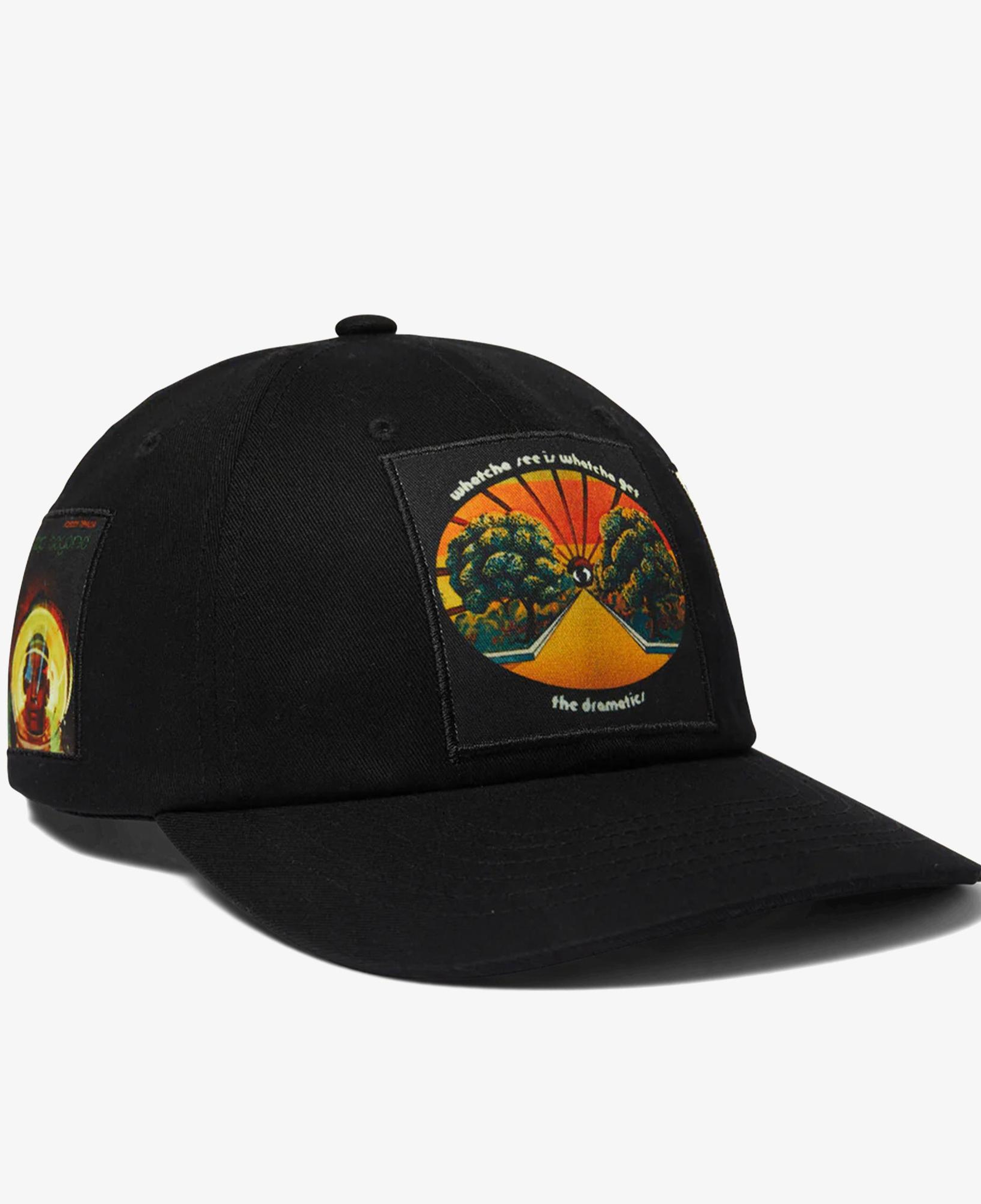 Huf Stax Patches Snapback Erkek Siyah Şapka