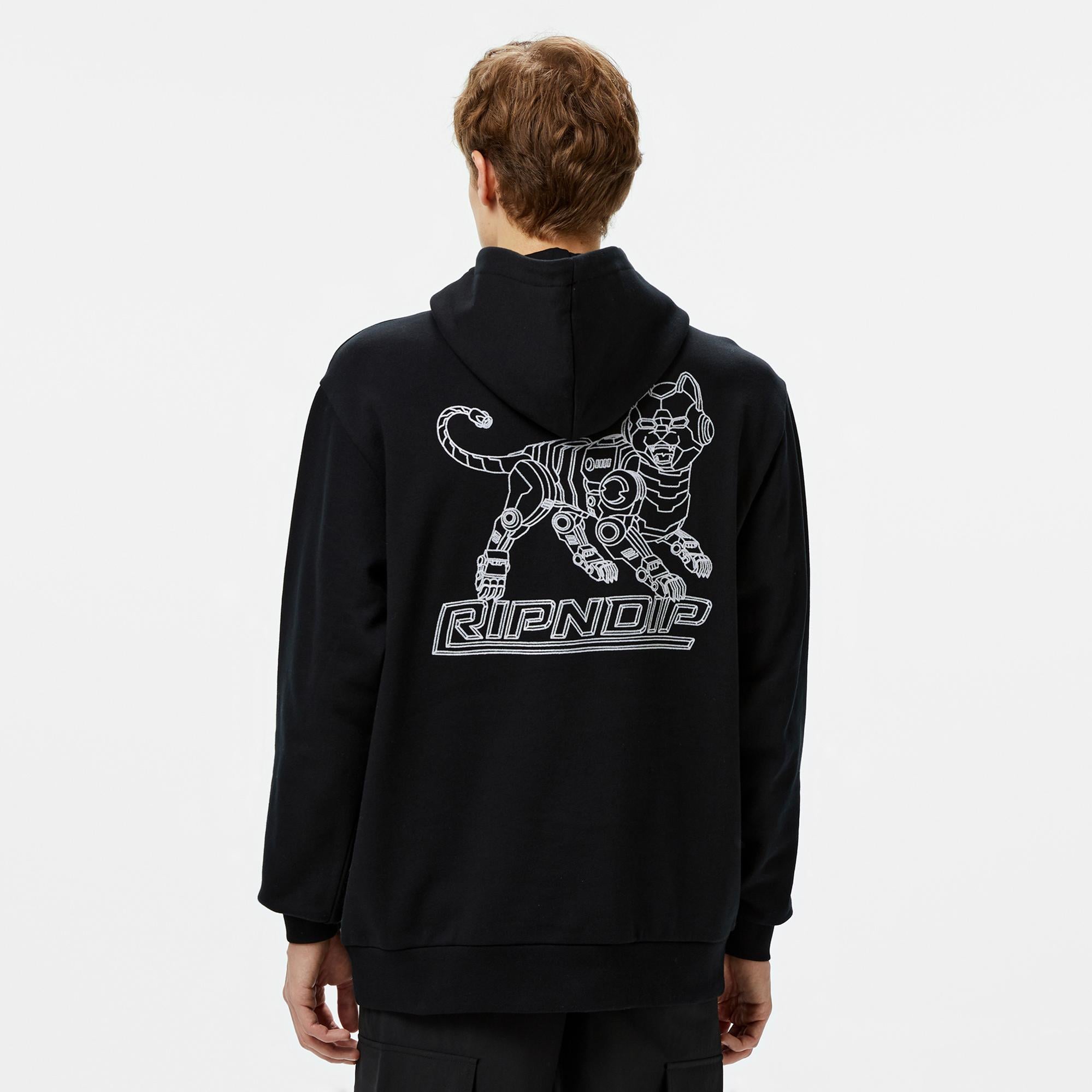 Ripndip Robo Nerm Erkek Siyah Hoodie