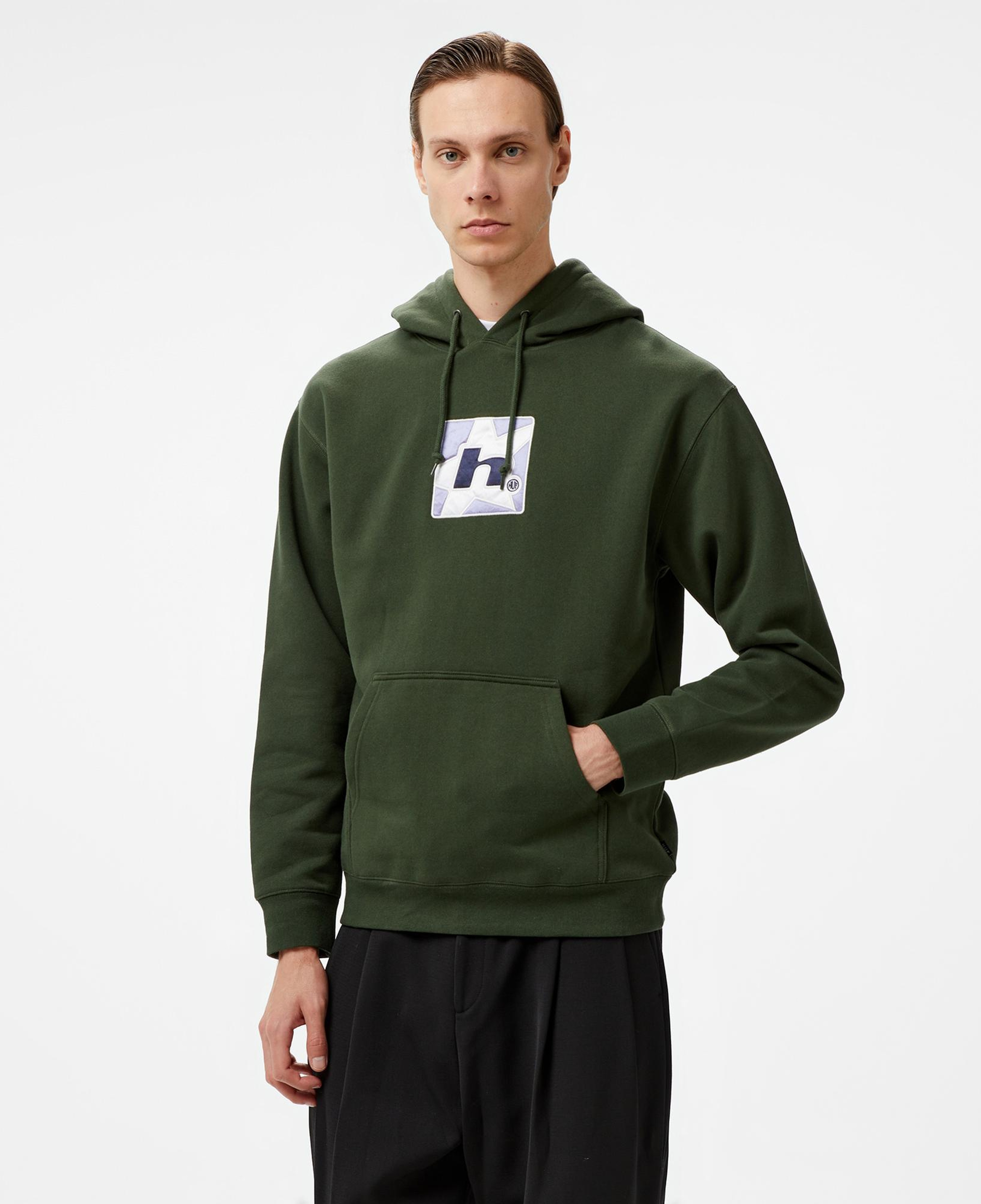 Huf Star P/O Erkek Yeşil Hoodie