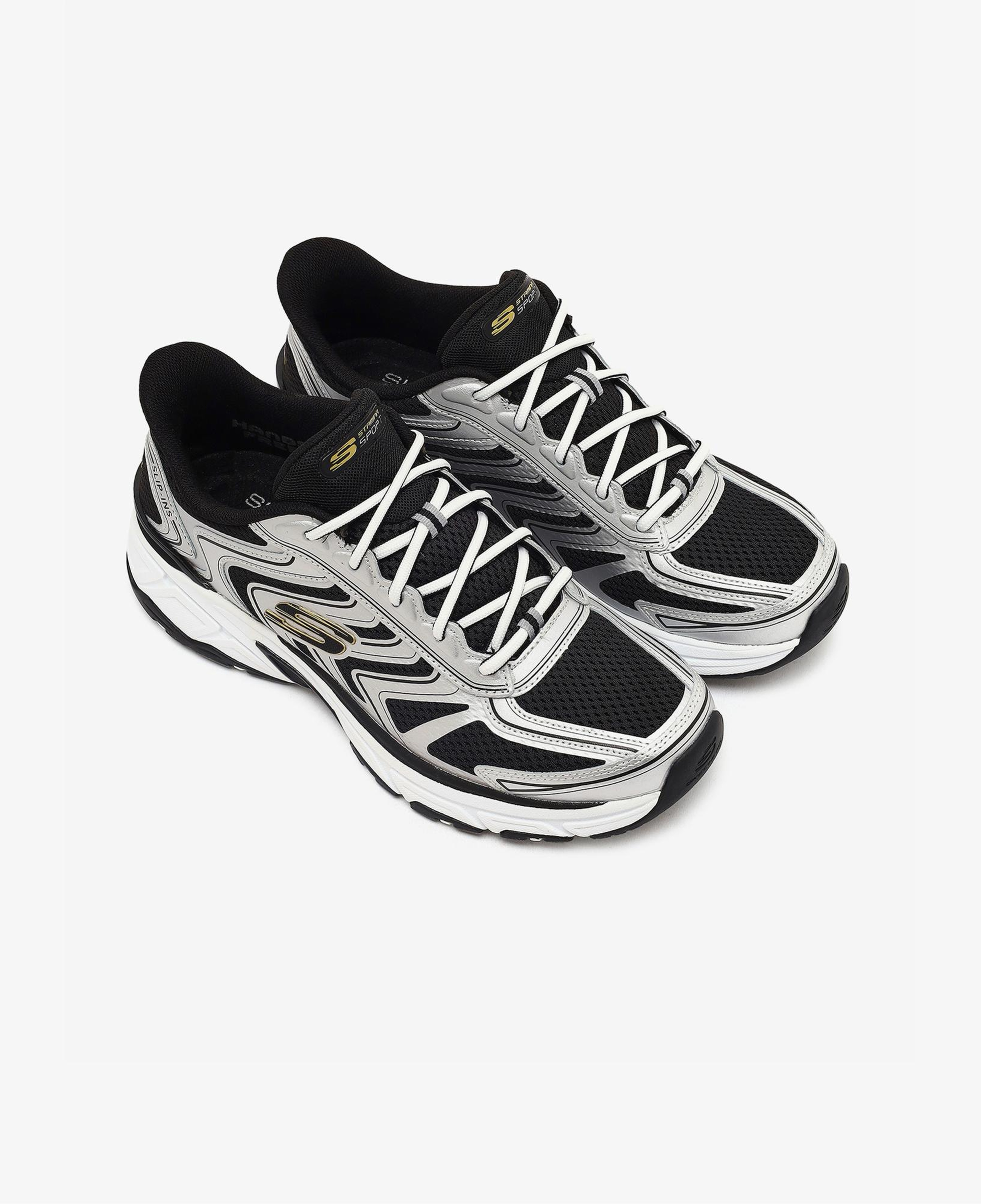 Skechers Slip Ins Stamina Sport Erkek Gri Spor Ayakkabı