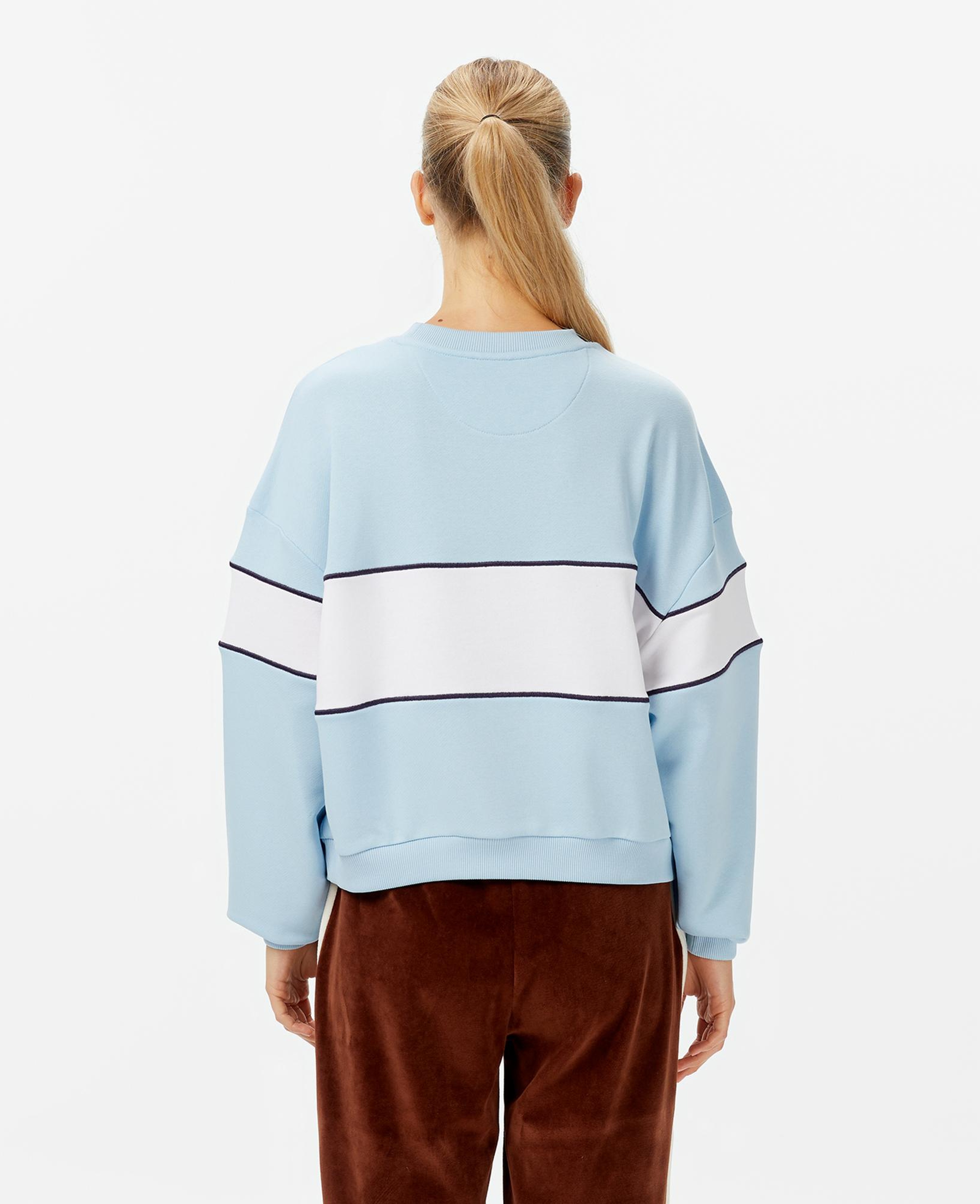 New Balance NB Lifestyle Kadın Mavi Sweatshirt