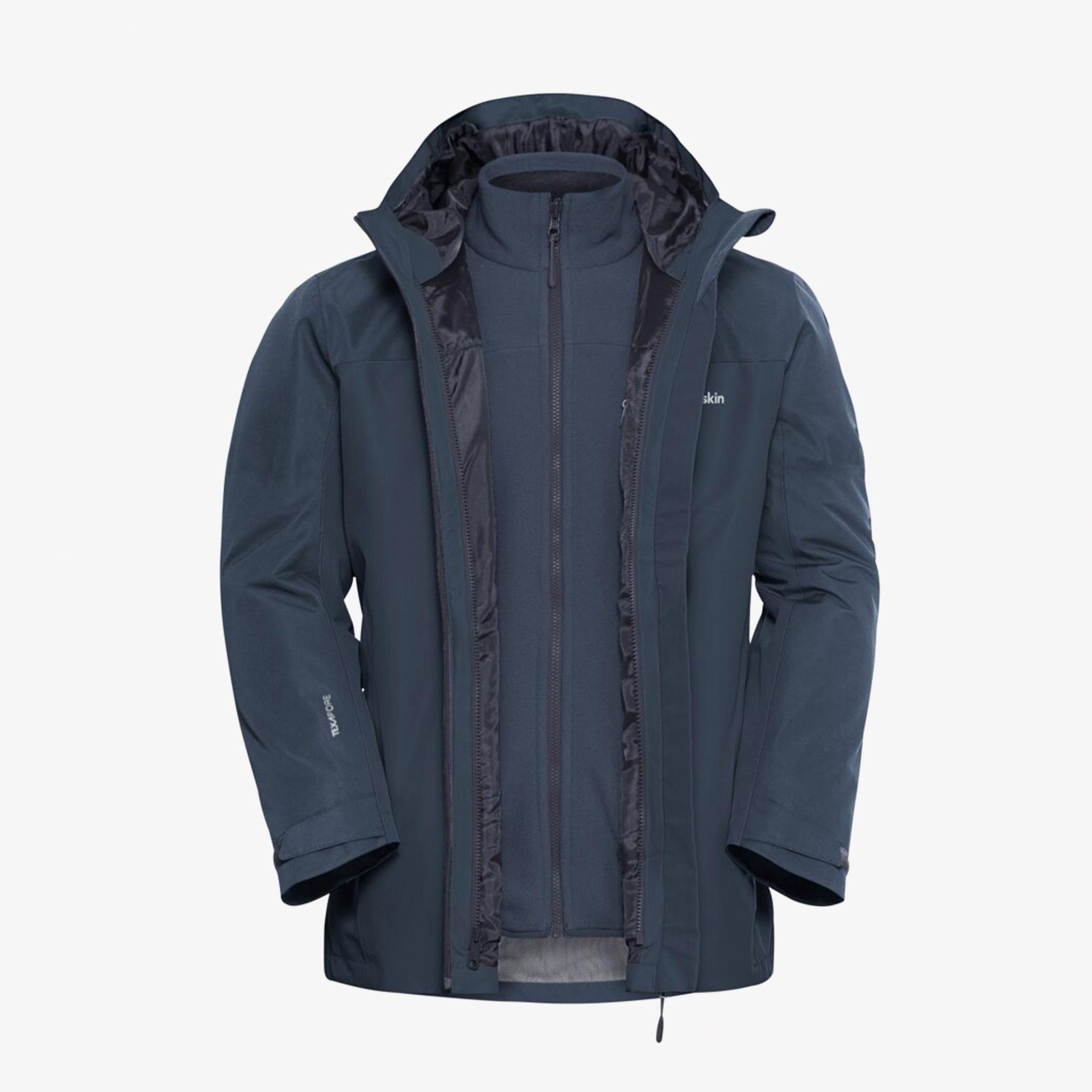 Jack Wolfskin Taubenberg 3In1 Lacivert Erkek Ceket