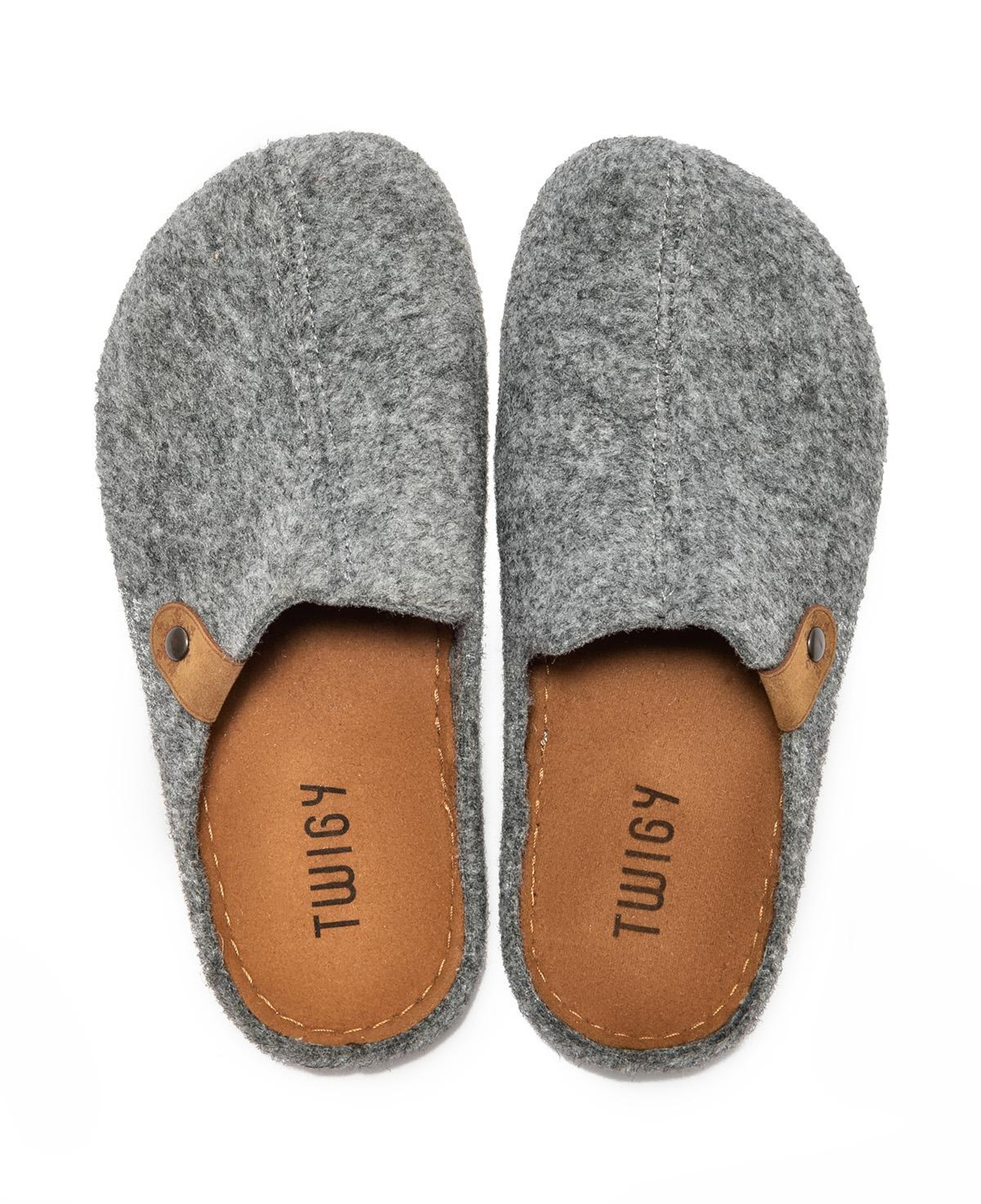 Teina Kadın,Garson Boy Ev Terliği Füme 36/40