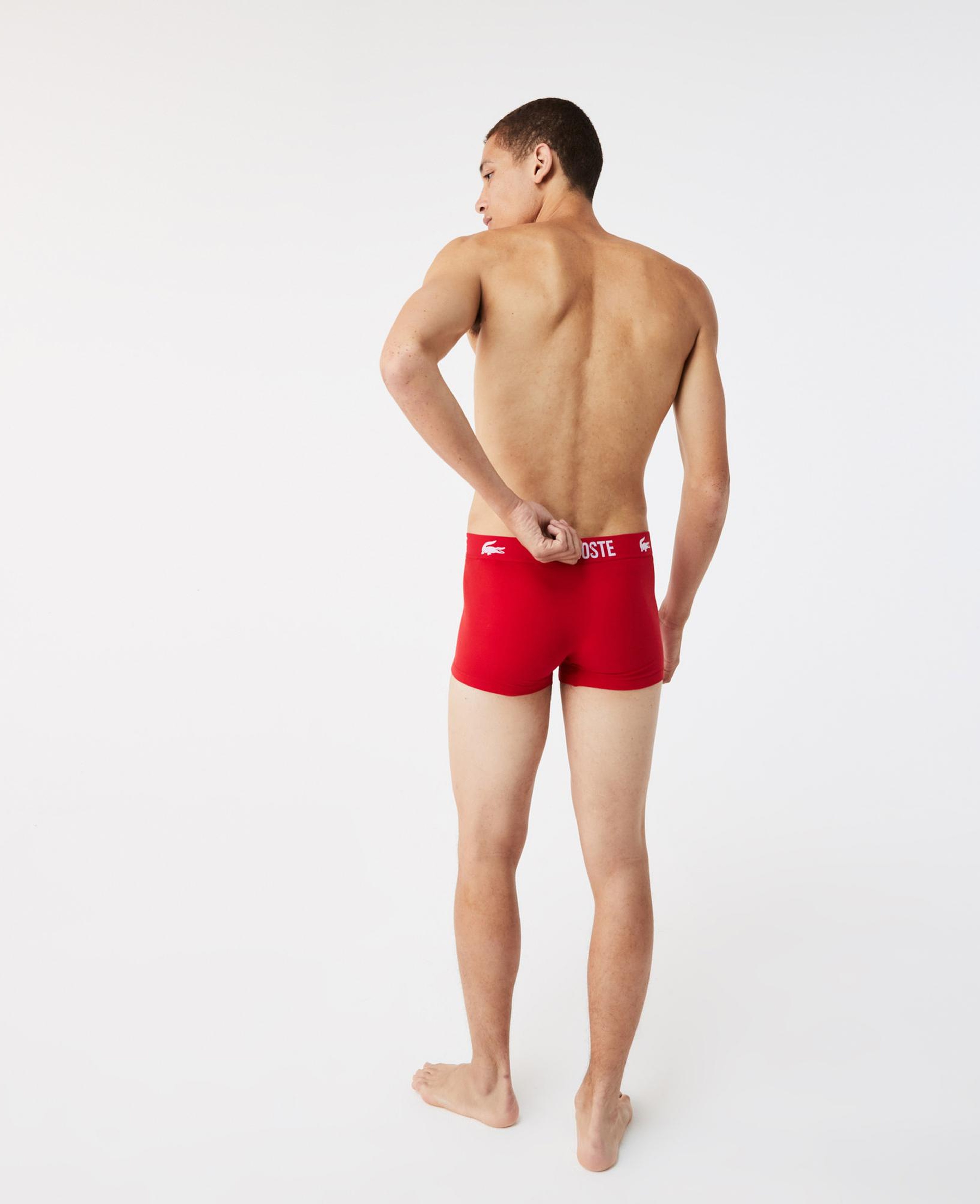 Lacoste Erkek 3'lü Renkli Boxer