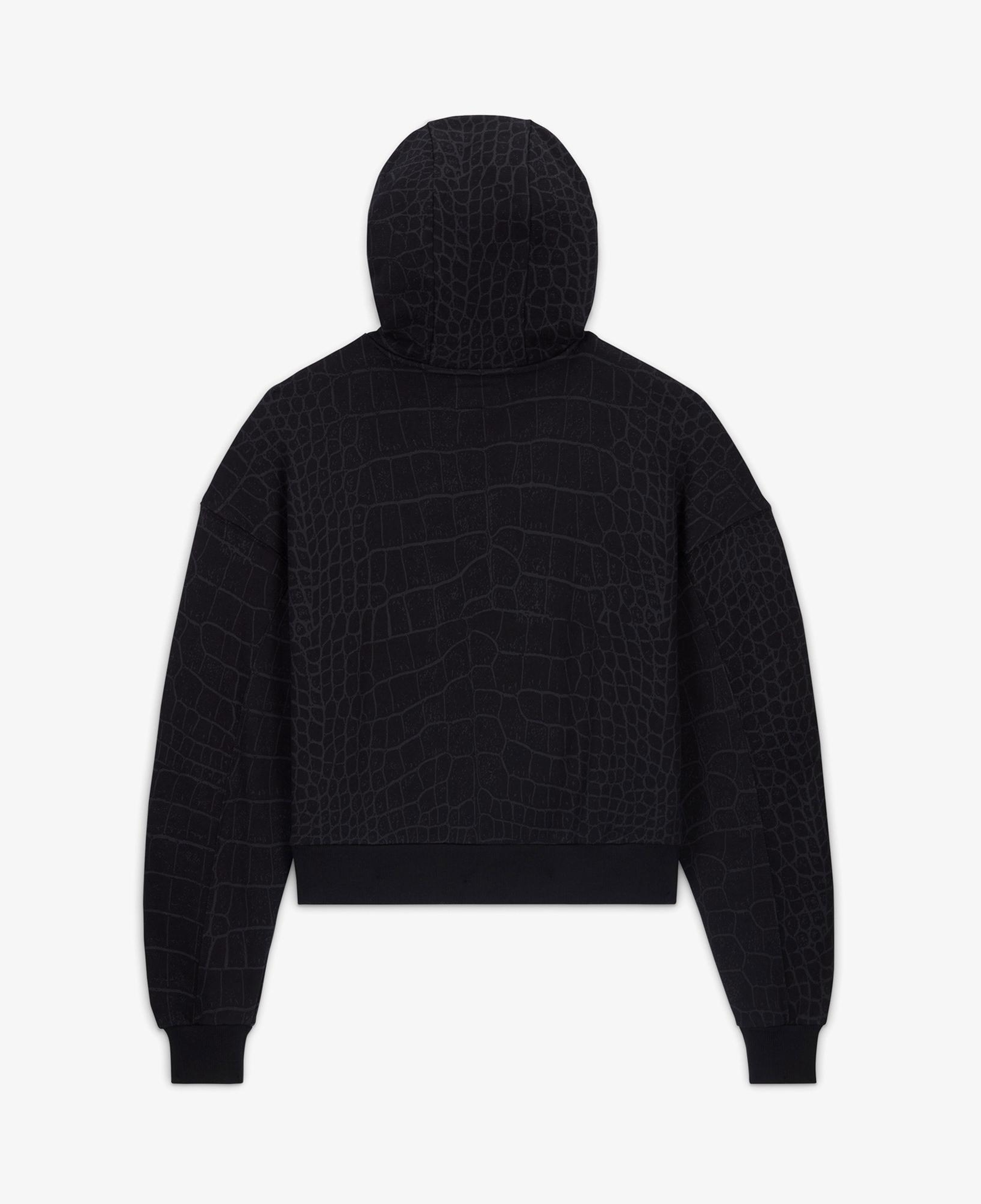 Converse Kadın Desenli Siyah Hoodie