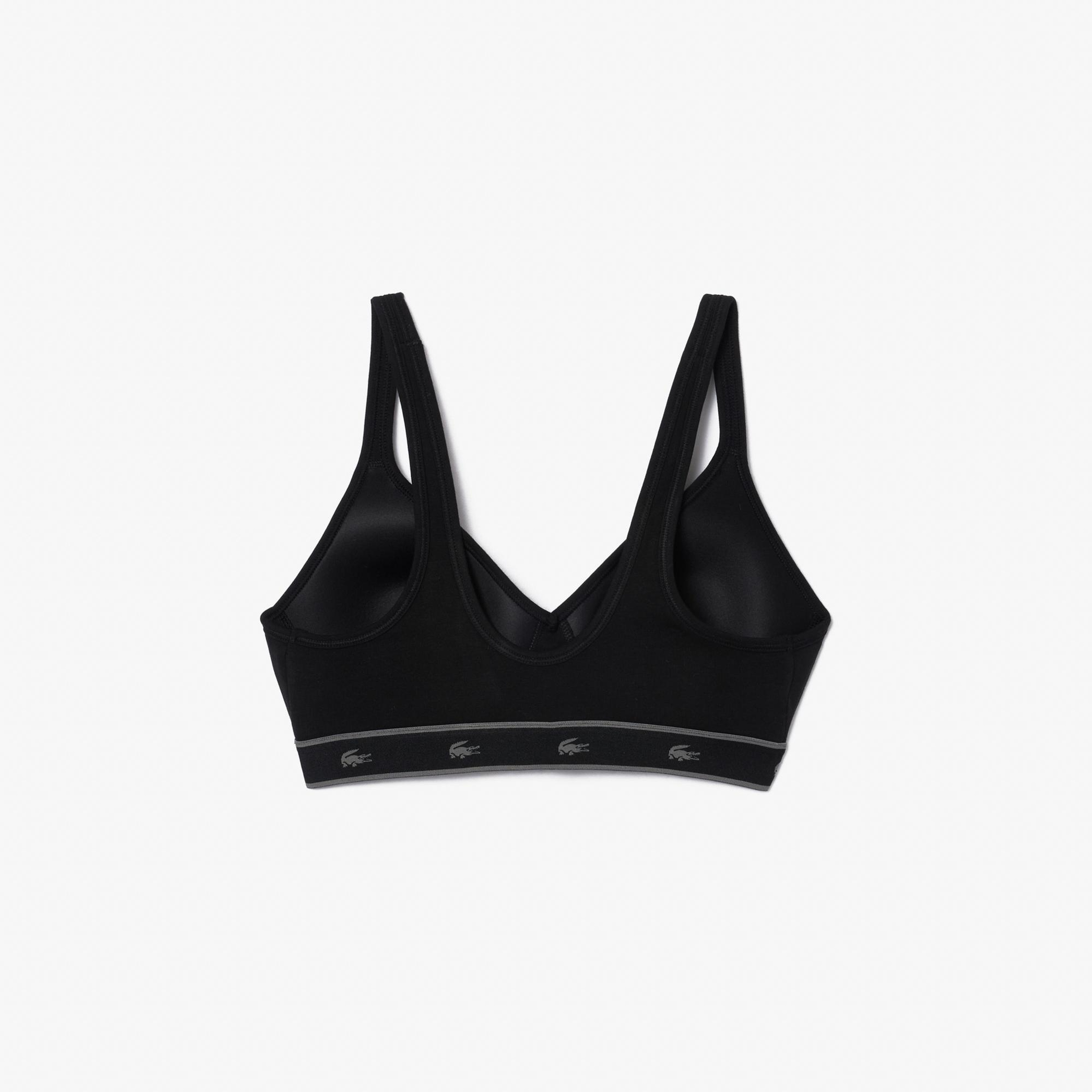 Lacoste Kadın Siyah Bra