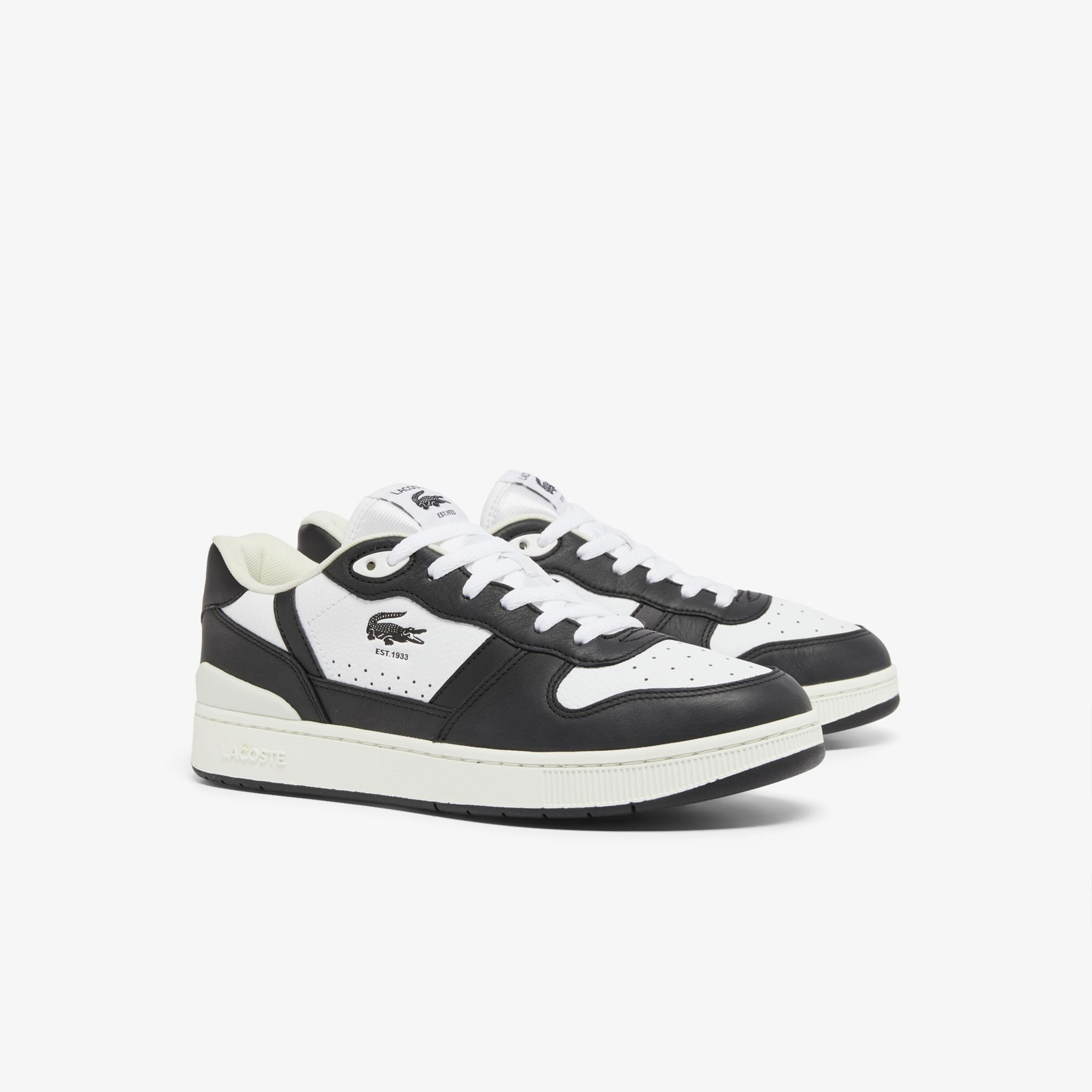 Lacoste T-Clip Set Erkek Beyaz/Siyah Sneaker