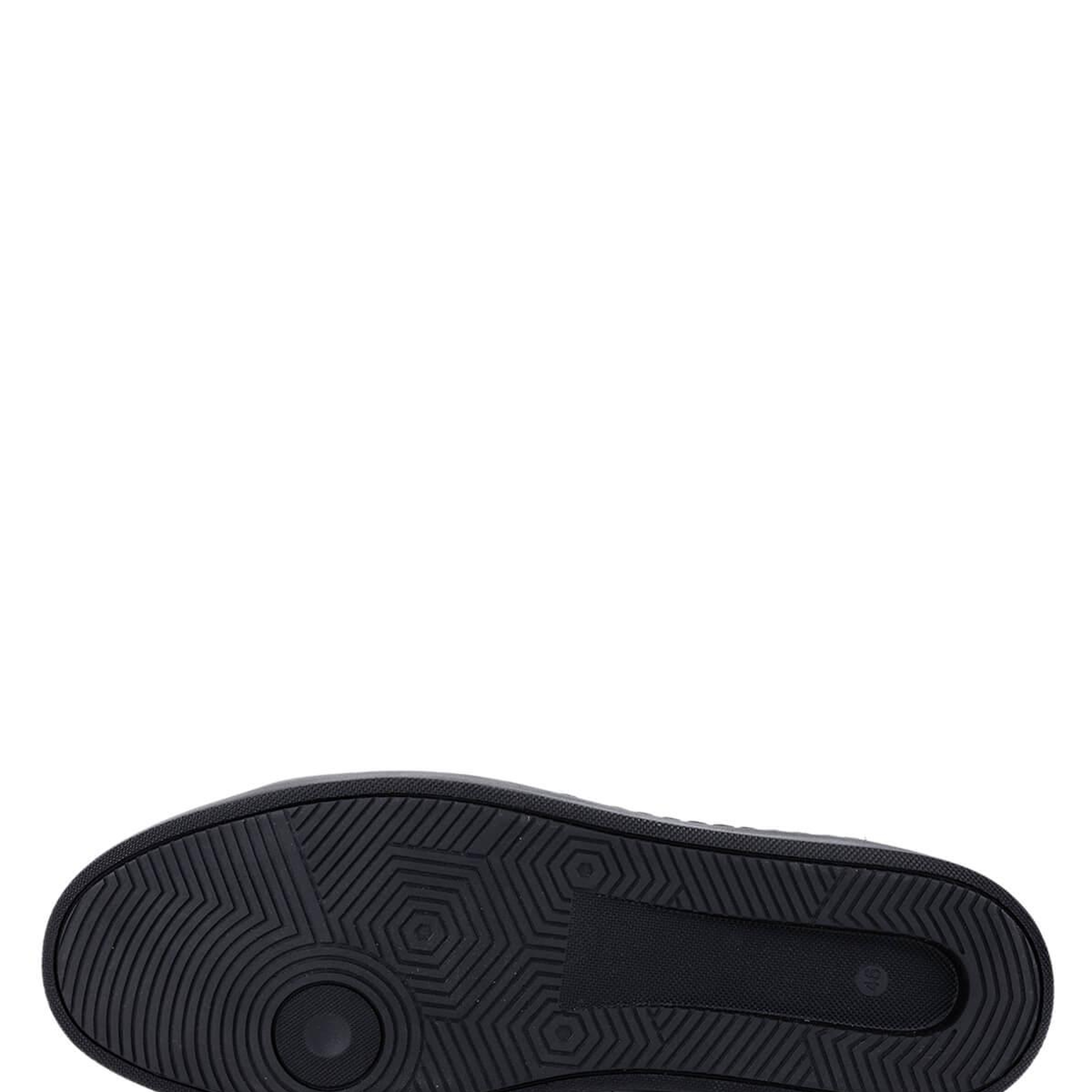 Tamer Tanca Erkek Hakiki Deri Siyah Sneakers & Spor Ayakkabı