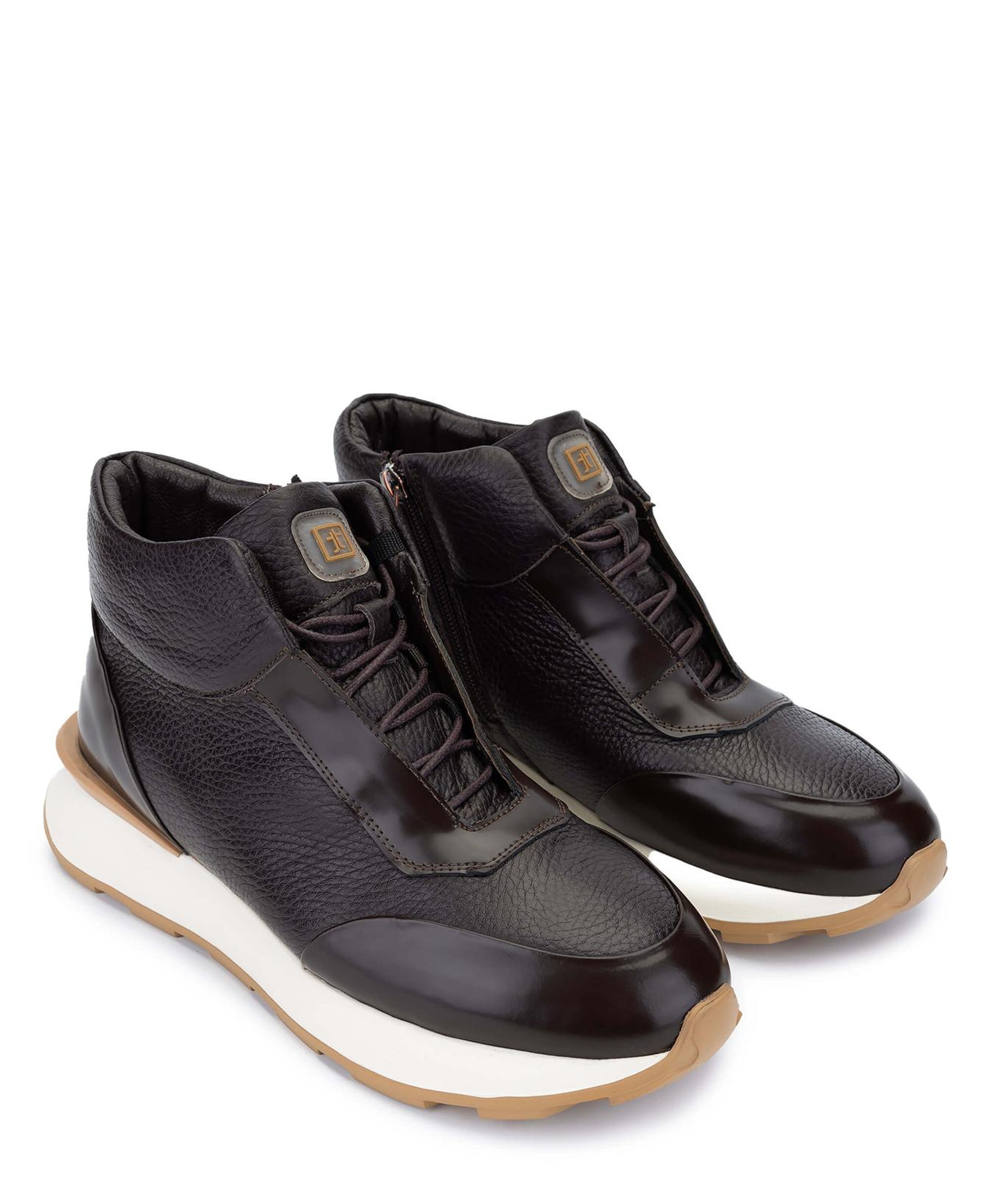 Tamer Tanca Erkek Hakiki Deri Kahverengi Bot Ayakkabı