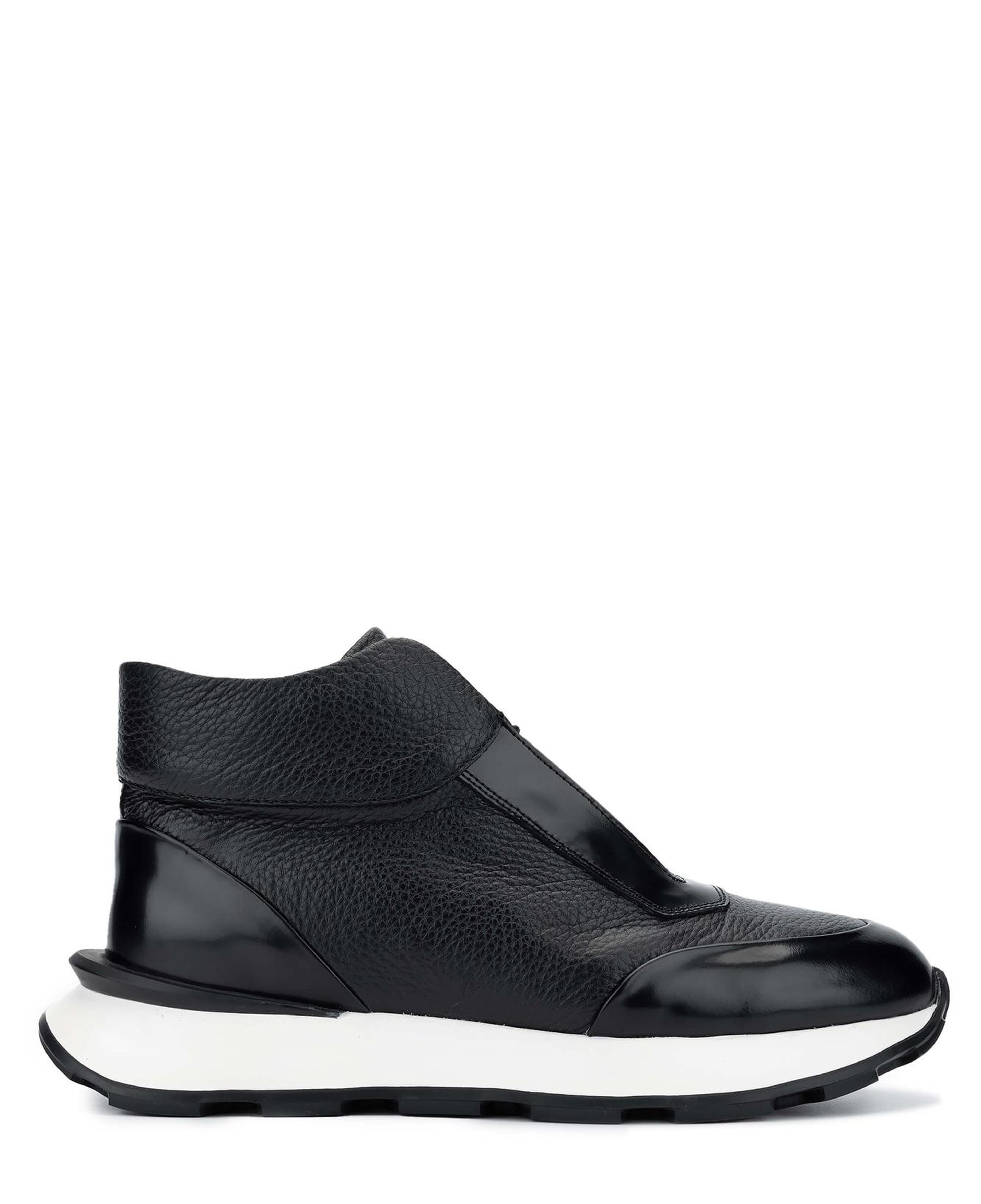 Tamer Tanca Erkek Hakiki Deri Siyah Bot Ayakkabı