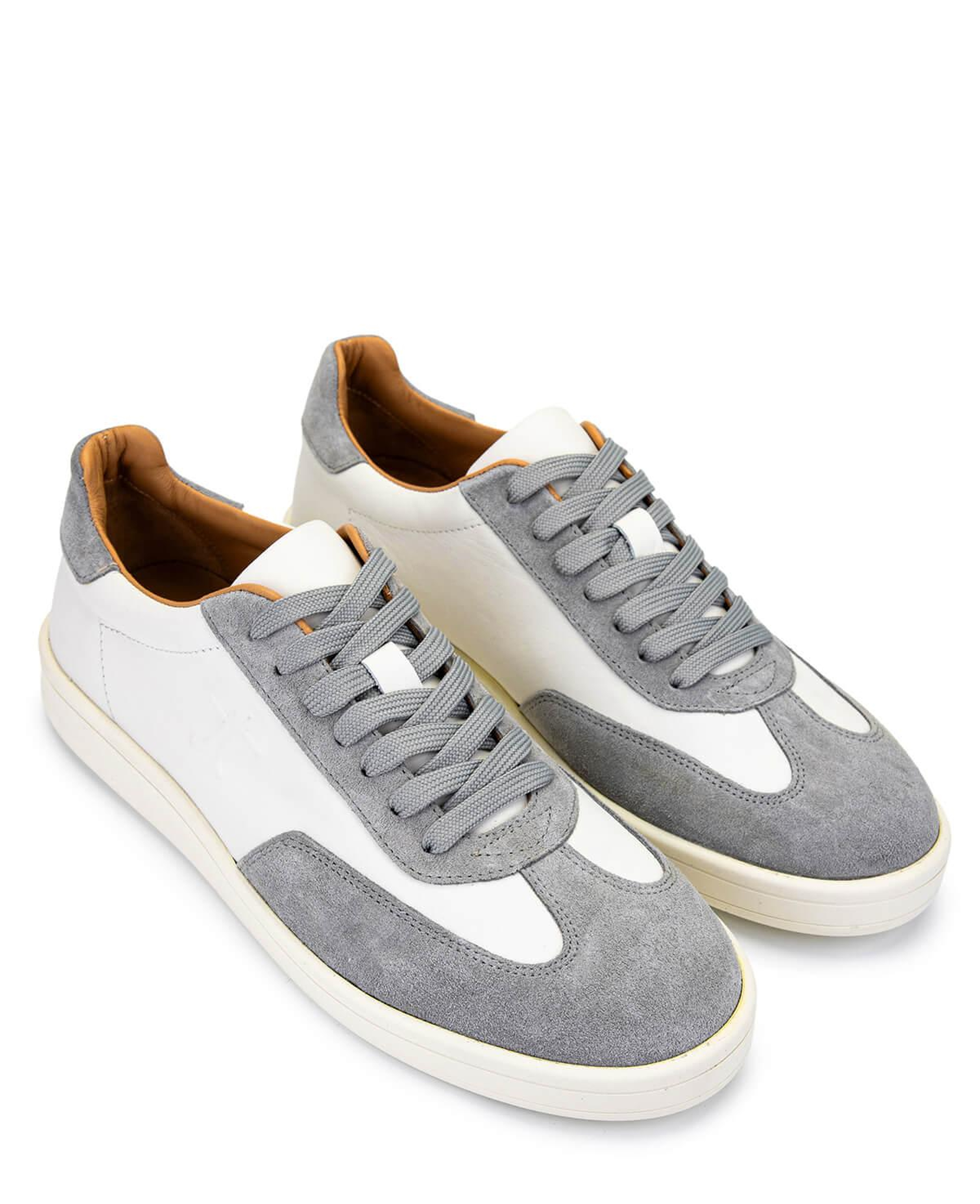 Tamer Tanca Erkek Hakiki Deri Bej Sneakers & Spor Ayakkabı